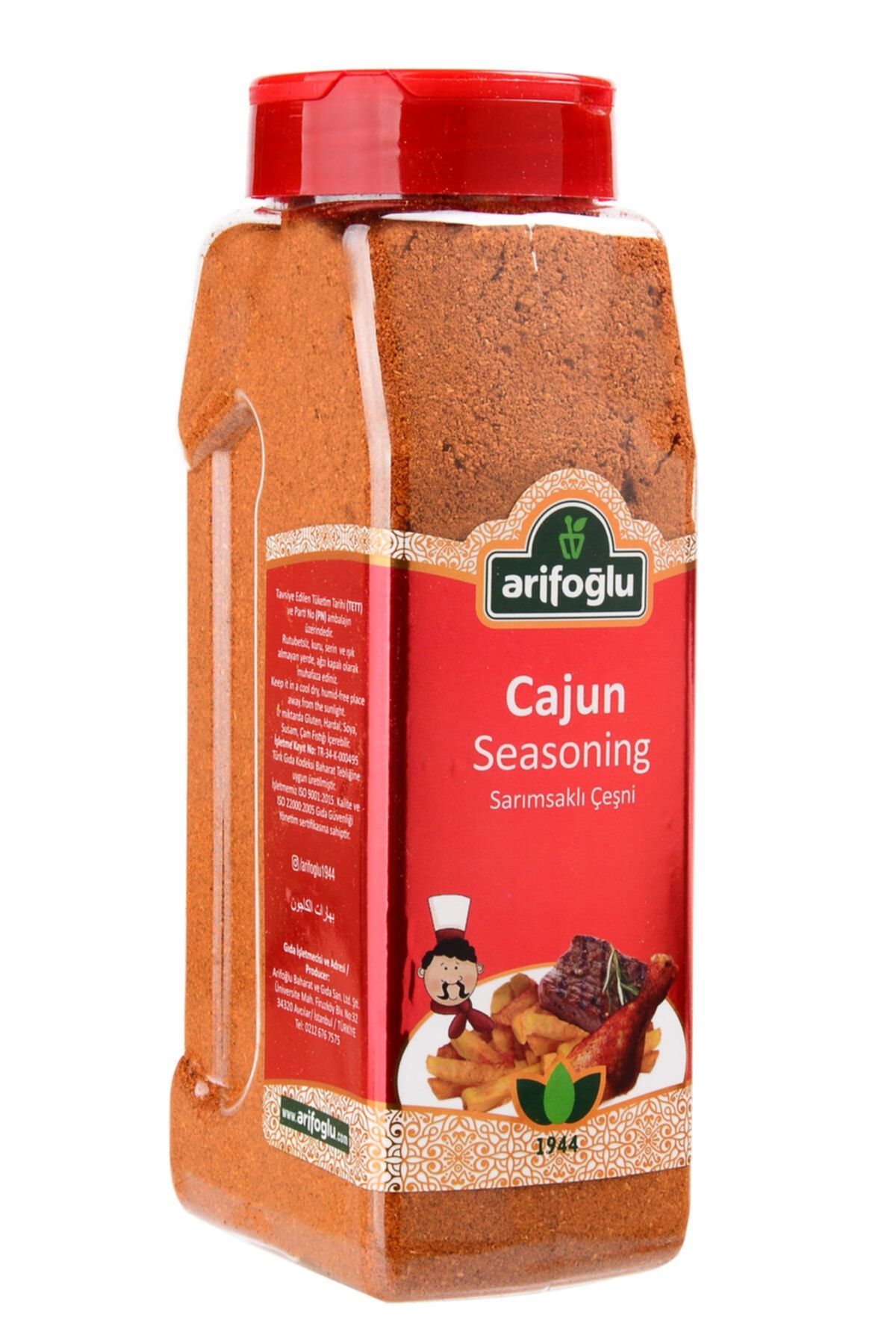 Cajun Seasoning Sarımsaklı Çeşni 600g (Pet)