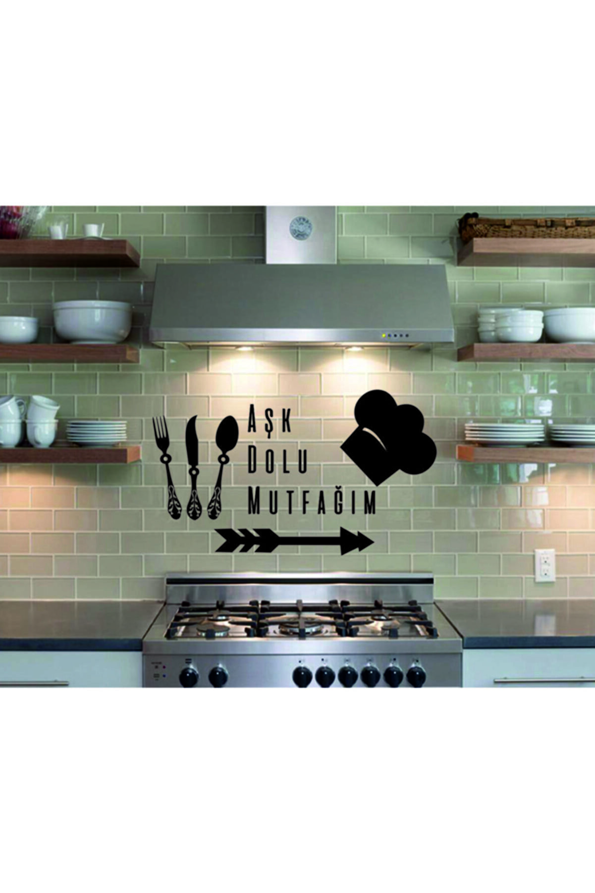 Şefin Şapkası Siyah Mutfak Süsü