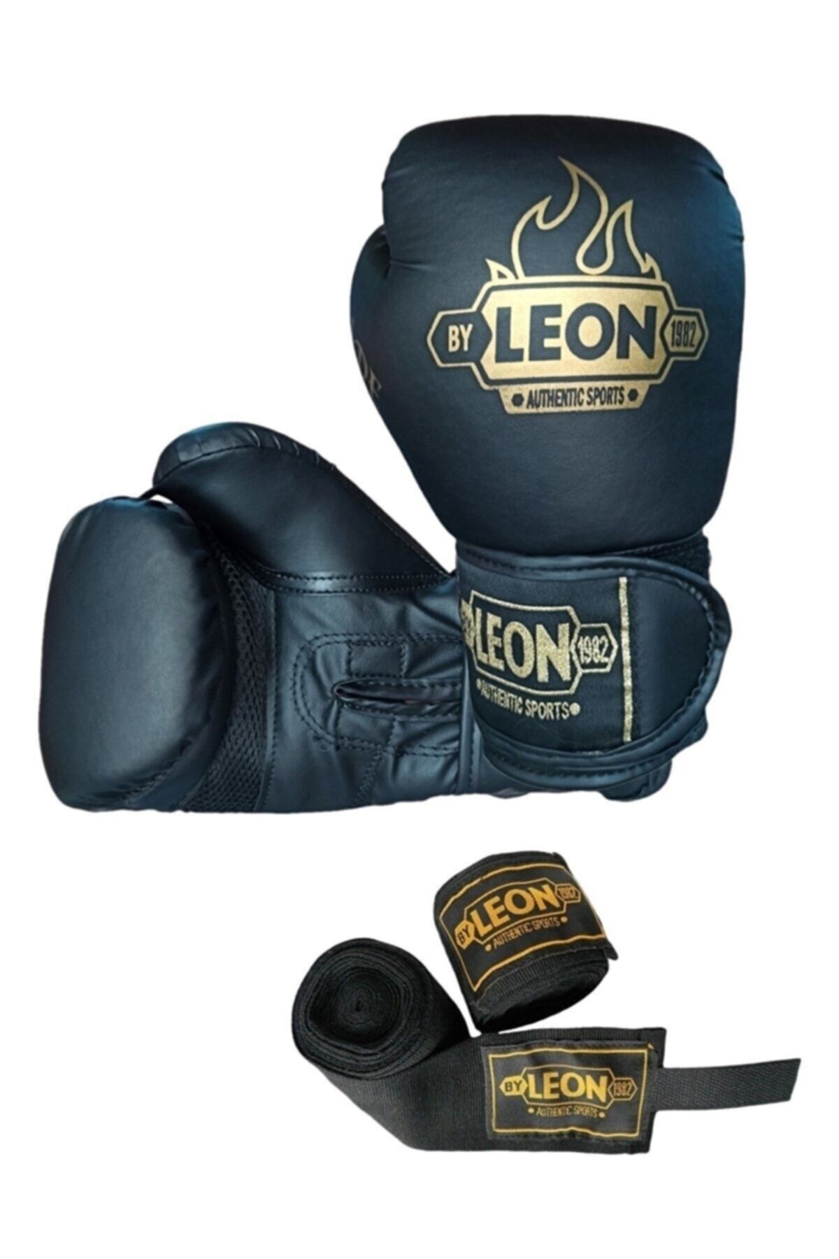 Leon Blade Training Boks Kick Boks Ve Muay Thai Eldiveni Ve Bandaj Seti