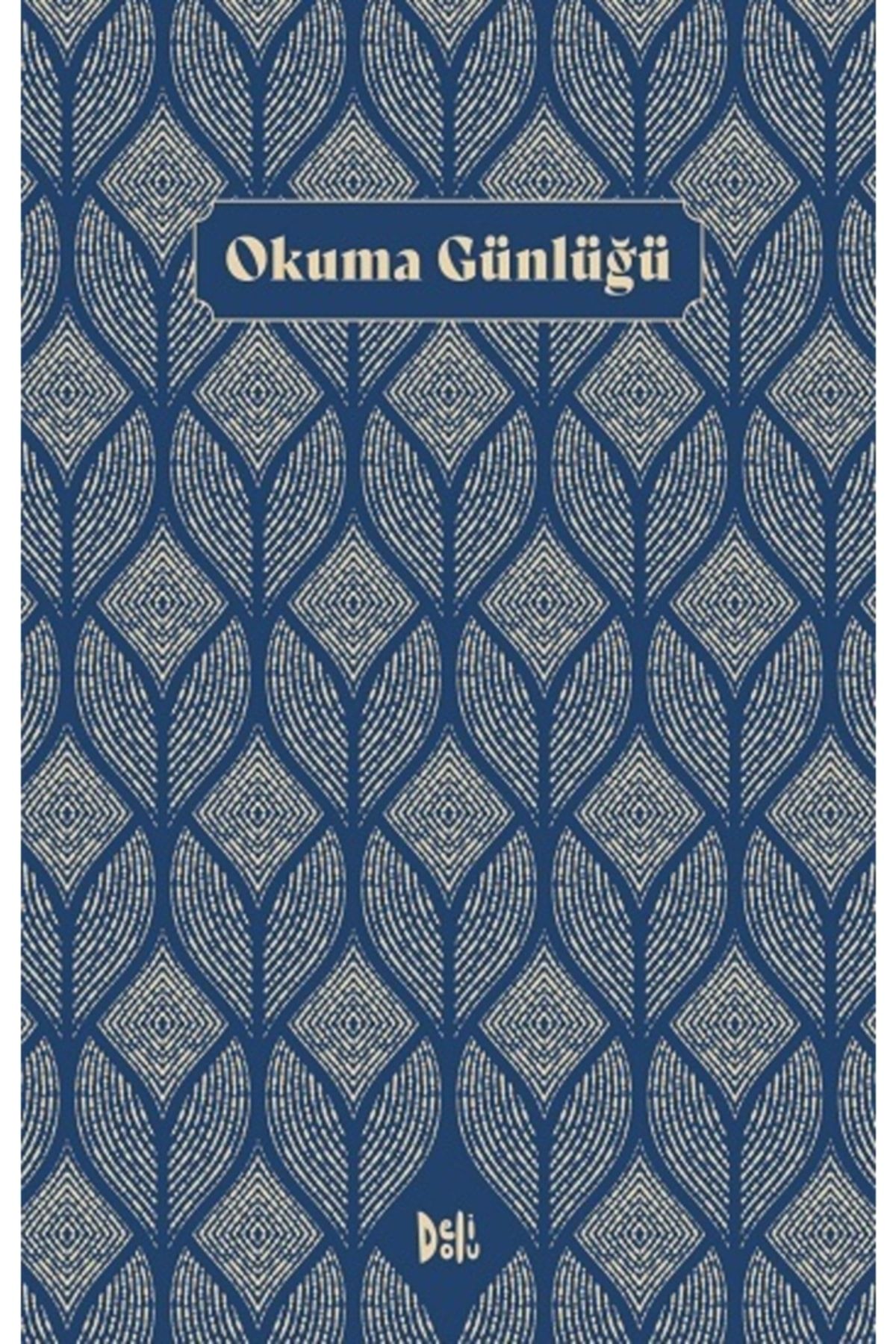 Okuma Günlüğü - Motifli - Lacivert (Ciltli) kitabı - Delidolu Kolektif - Delidolu