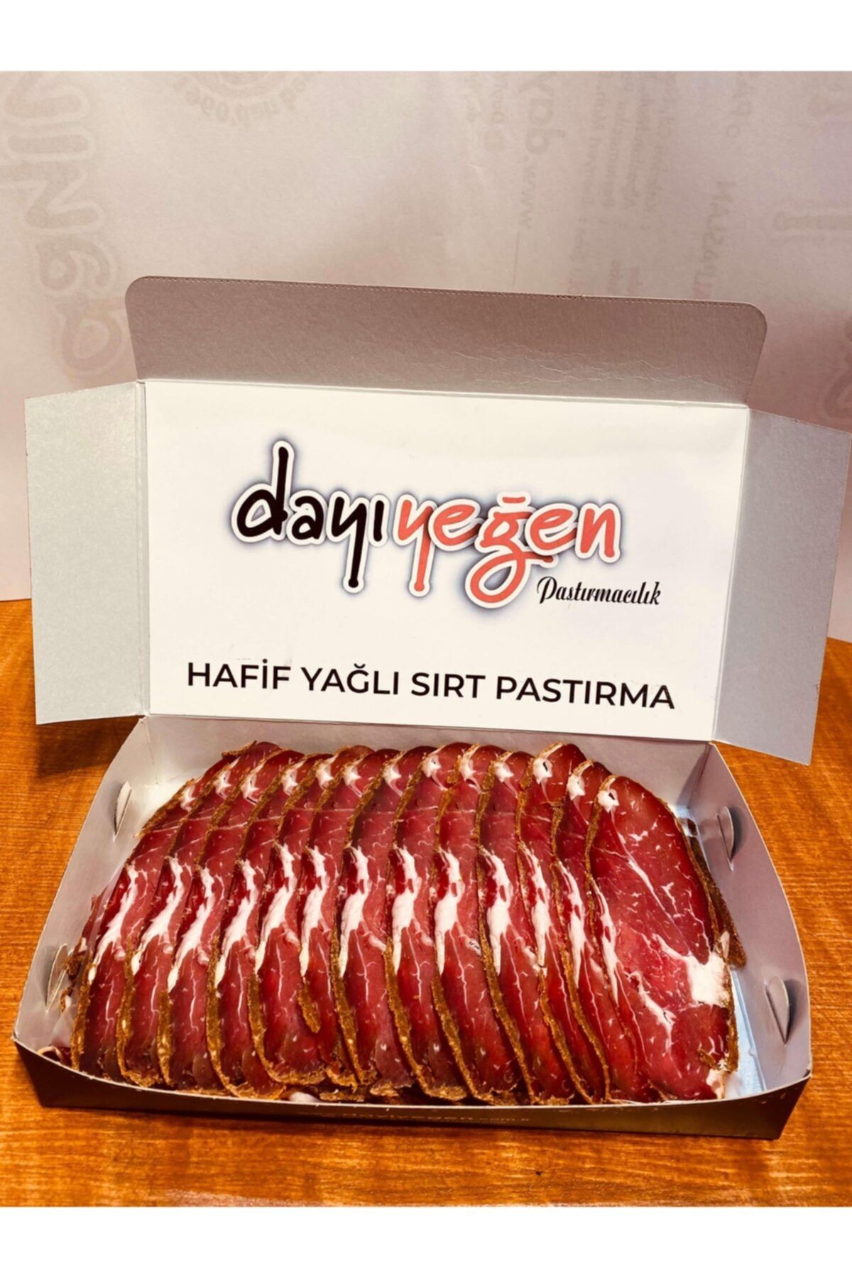 Dayı Yeğen Hafif Yağlı Sırt Pastırma 500 gr Doğal- Kayseri