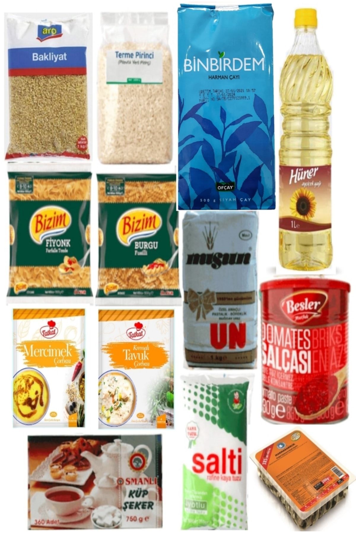 Erzak Yardım Kolisi 13 Parça Avantajlı Paket