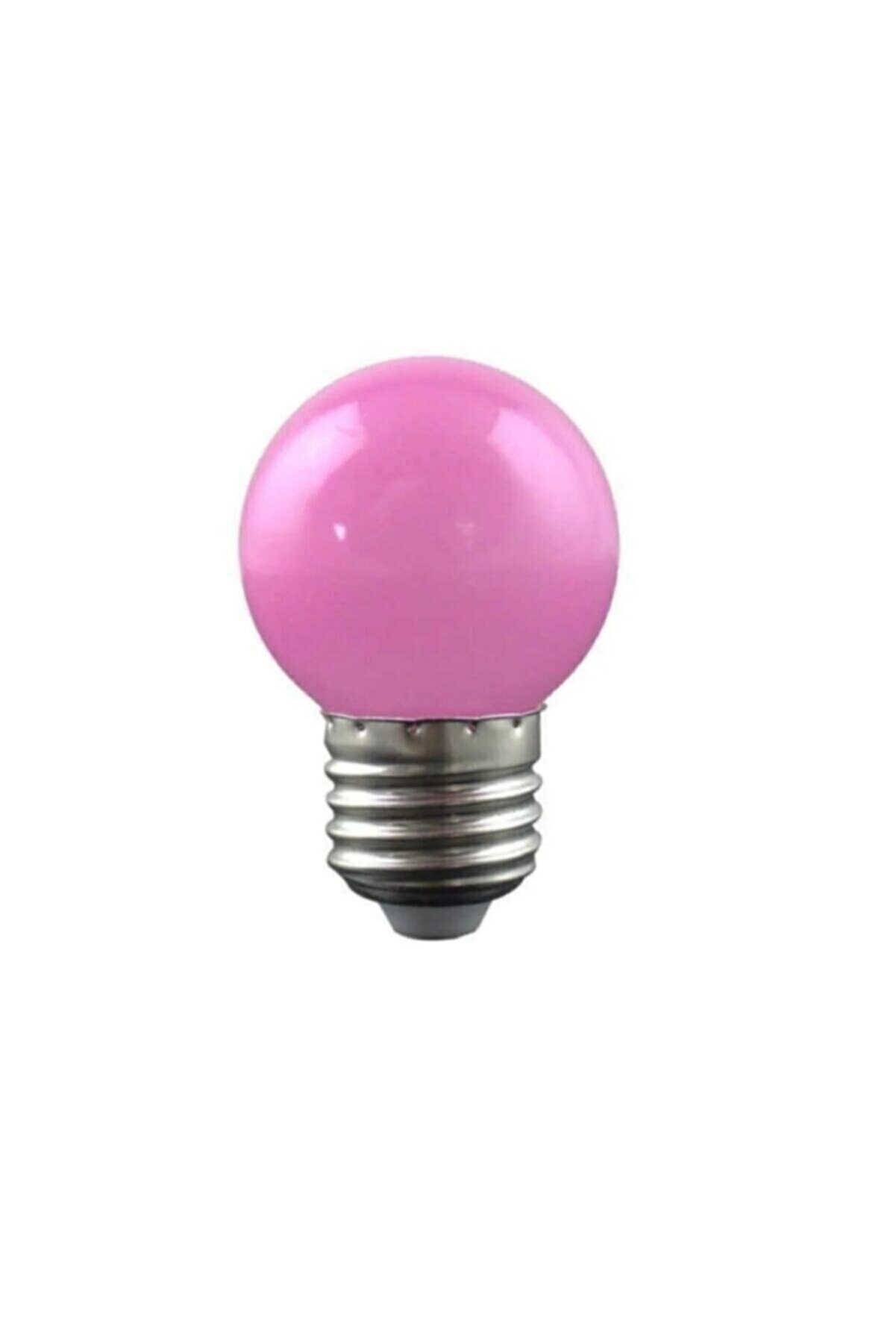 1w Gece Lambası Pembe (pink) Renk Ampul
