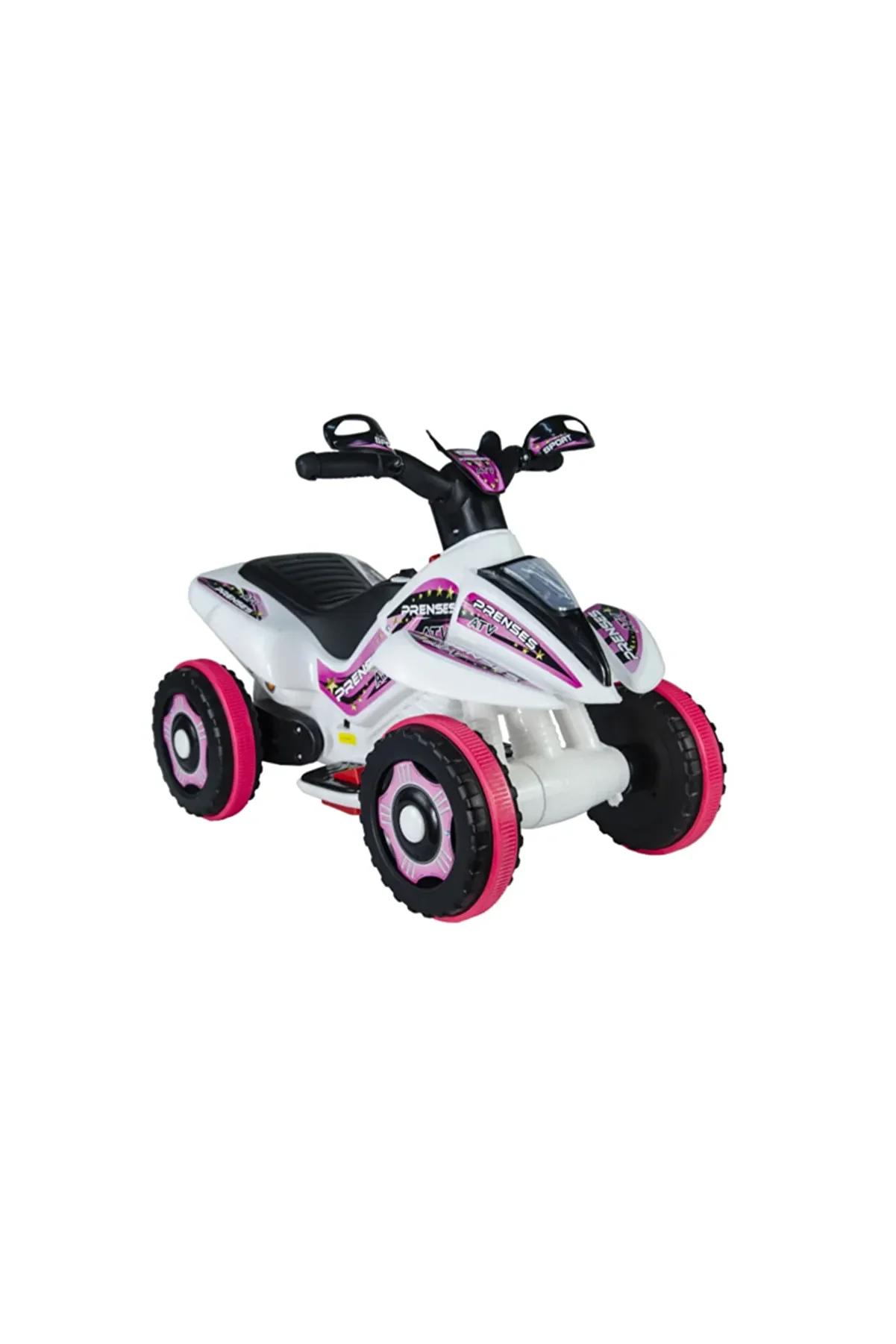 6v Akülü Atv - Pembe&amp;beyaz