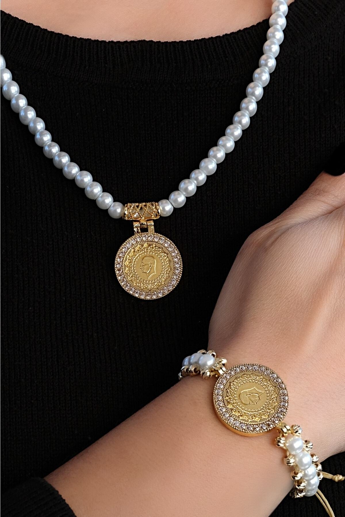 İncili Çeyrekli Set Takımı (8 AYAR) 3