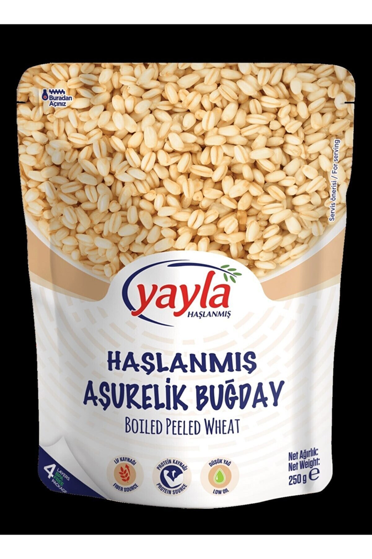 Haşlanmış Aşurelik Buğday 250 Gr