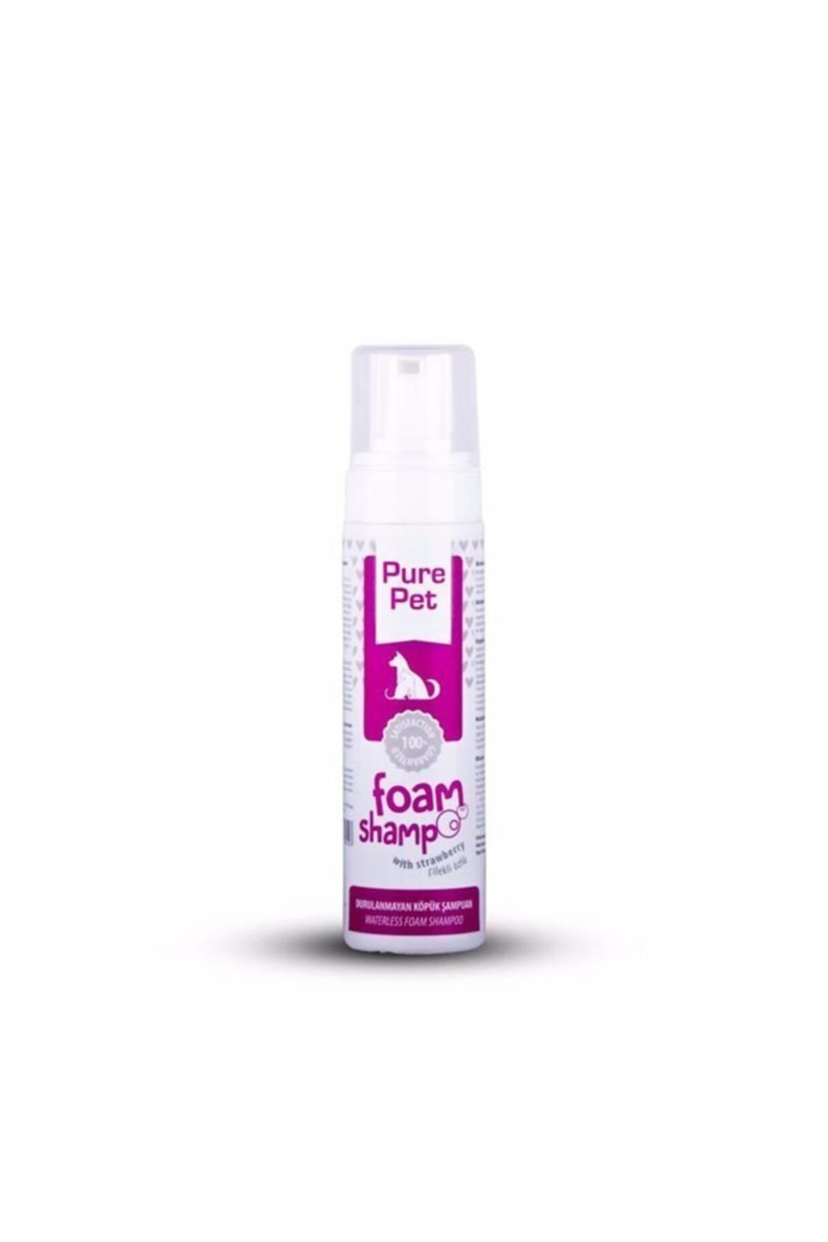 Kedi Ve Köpek Durulanmayan Köpük Şampuan Çilek Özlü 225 Ml