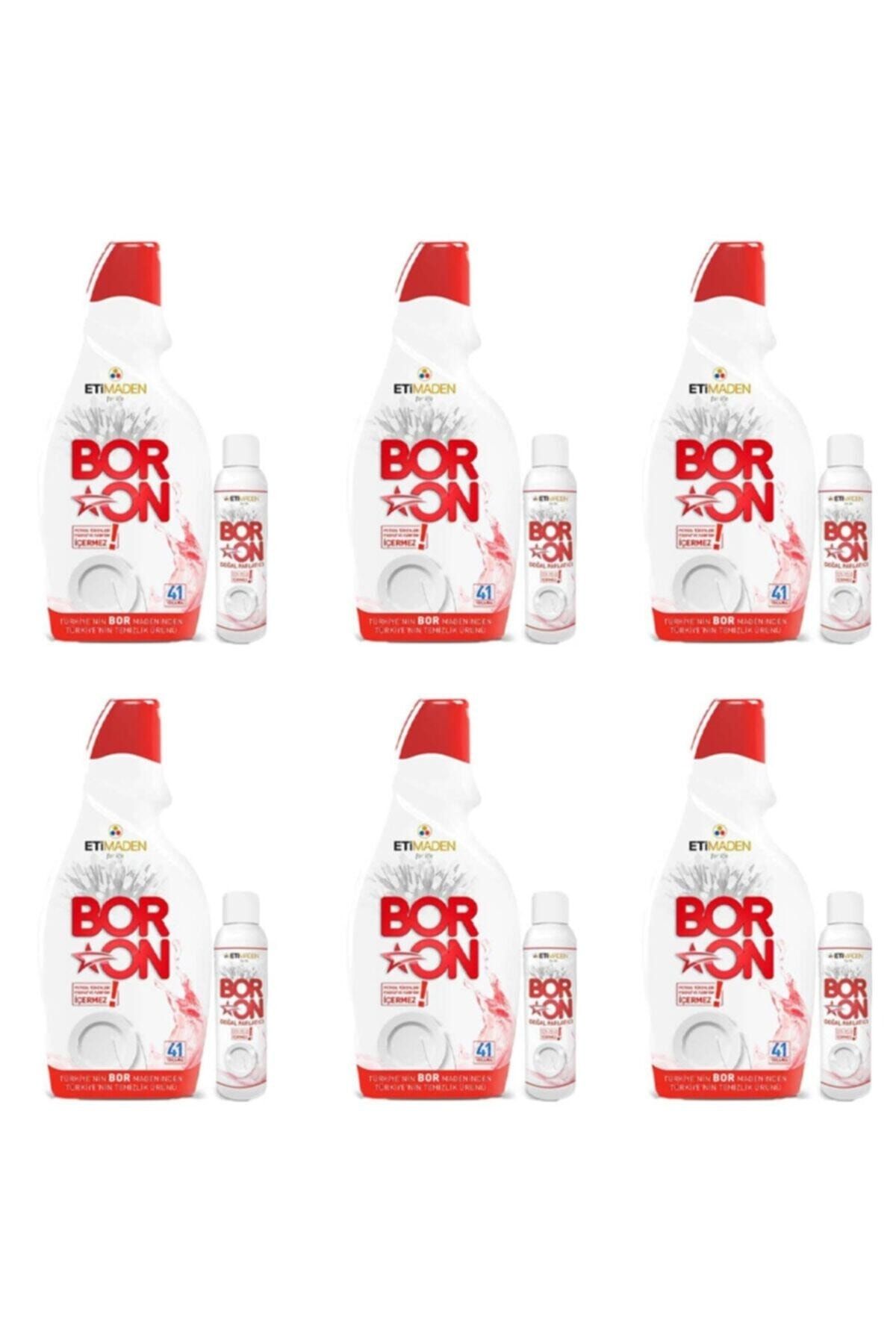 Jel Bulaşık Makinası Deterjanı 820 Ml. * 6 Adet Bir Arada+doğal Parlatıcı Hediyeli (eti Maden)