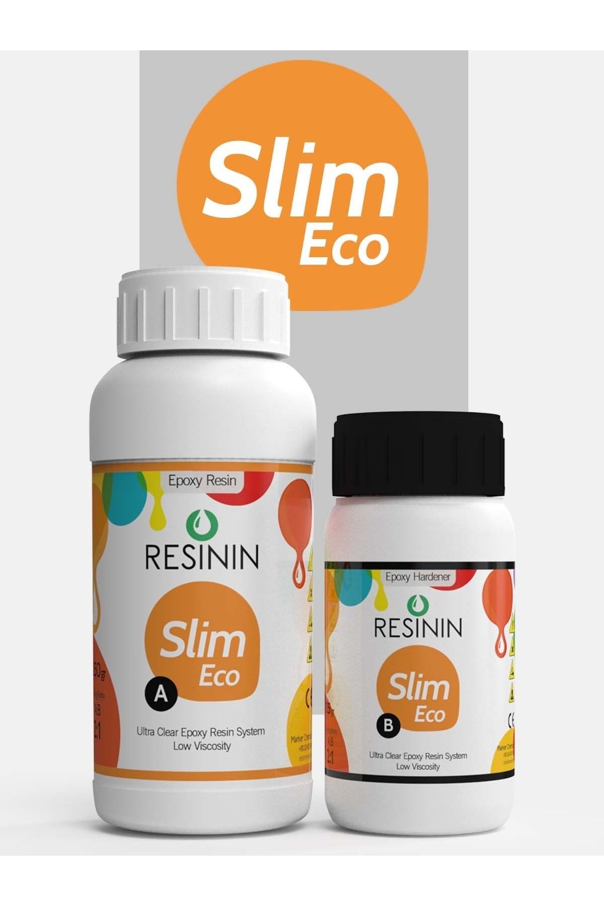 Slim Eco 375 Gr Şeffaf Epoksi Reçine A+b