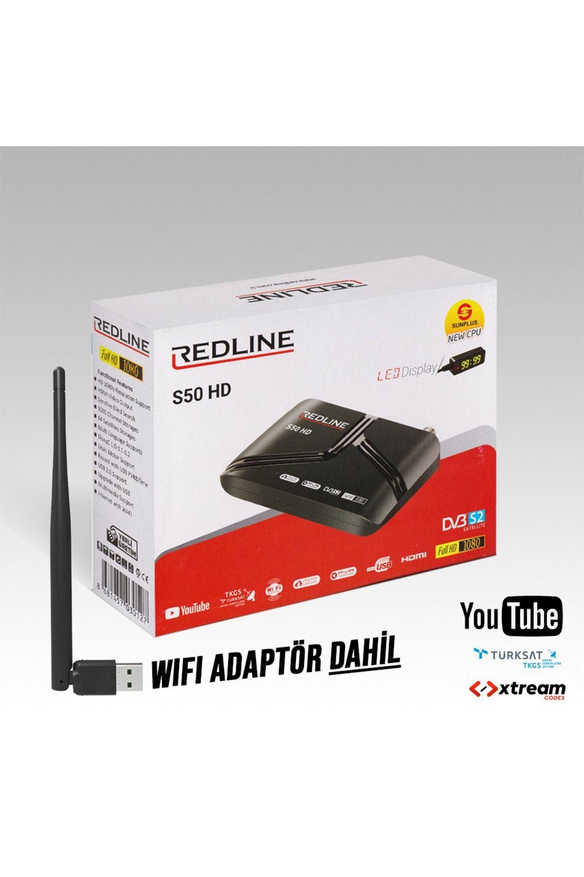 S50 Hd 1 Yıl Free Ip + Wireless Adaptör