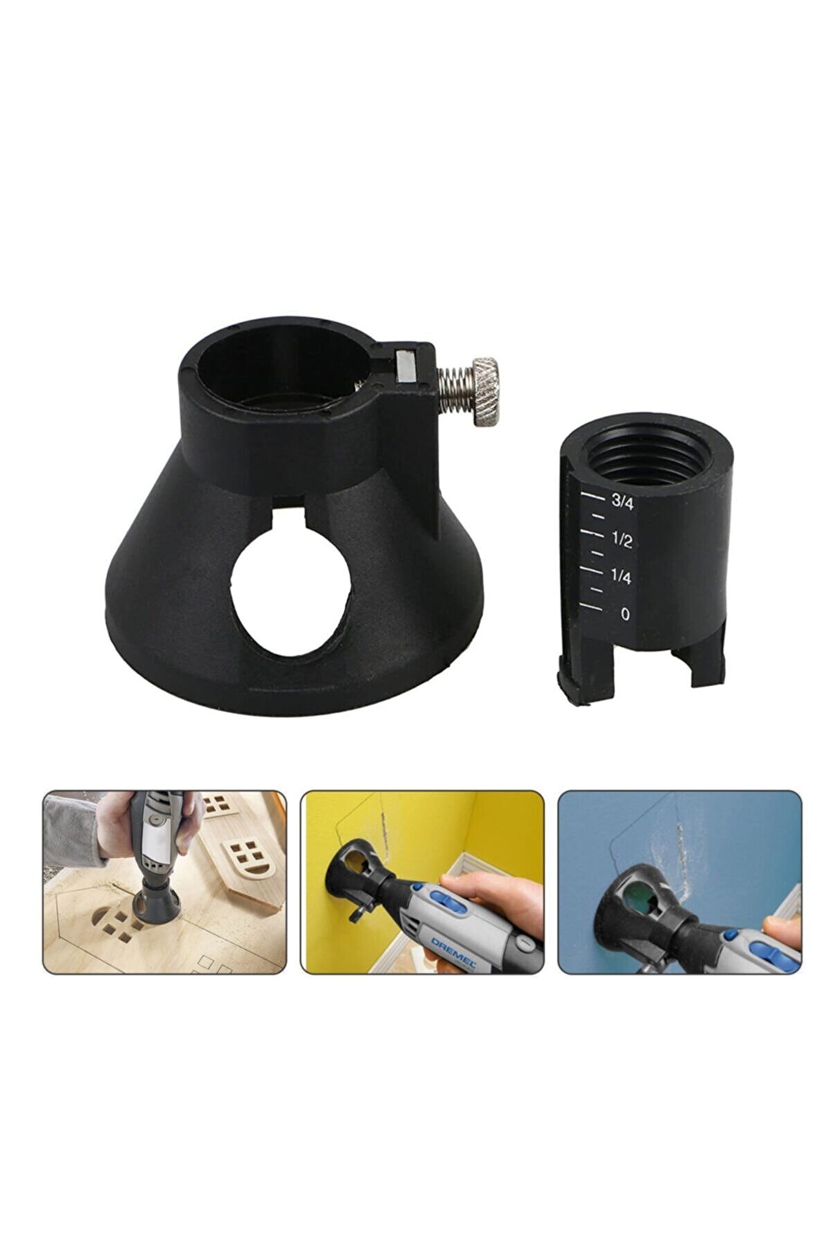 Gravür Makineleri Için Freze Kanal Açma Aparatı Dremel Uyumlu