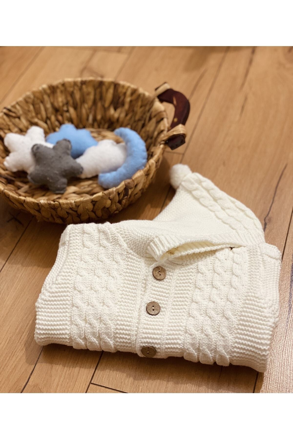 Bebek Tulumu Triko Saç Örgü