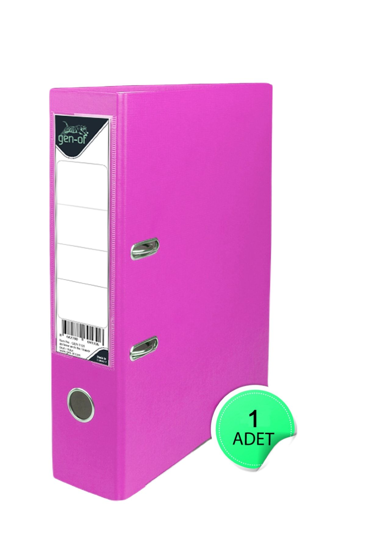 Plastik Klasör Geniş Pembe 1 Adet