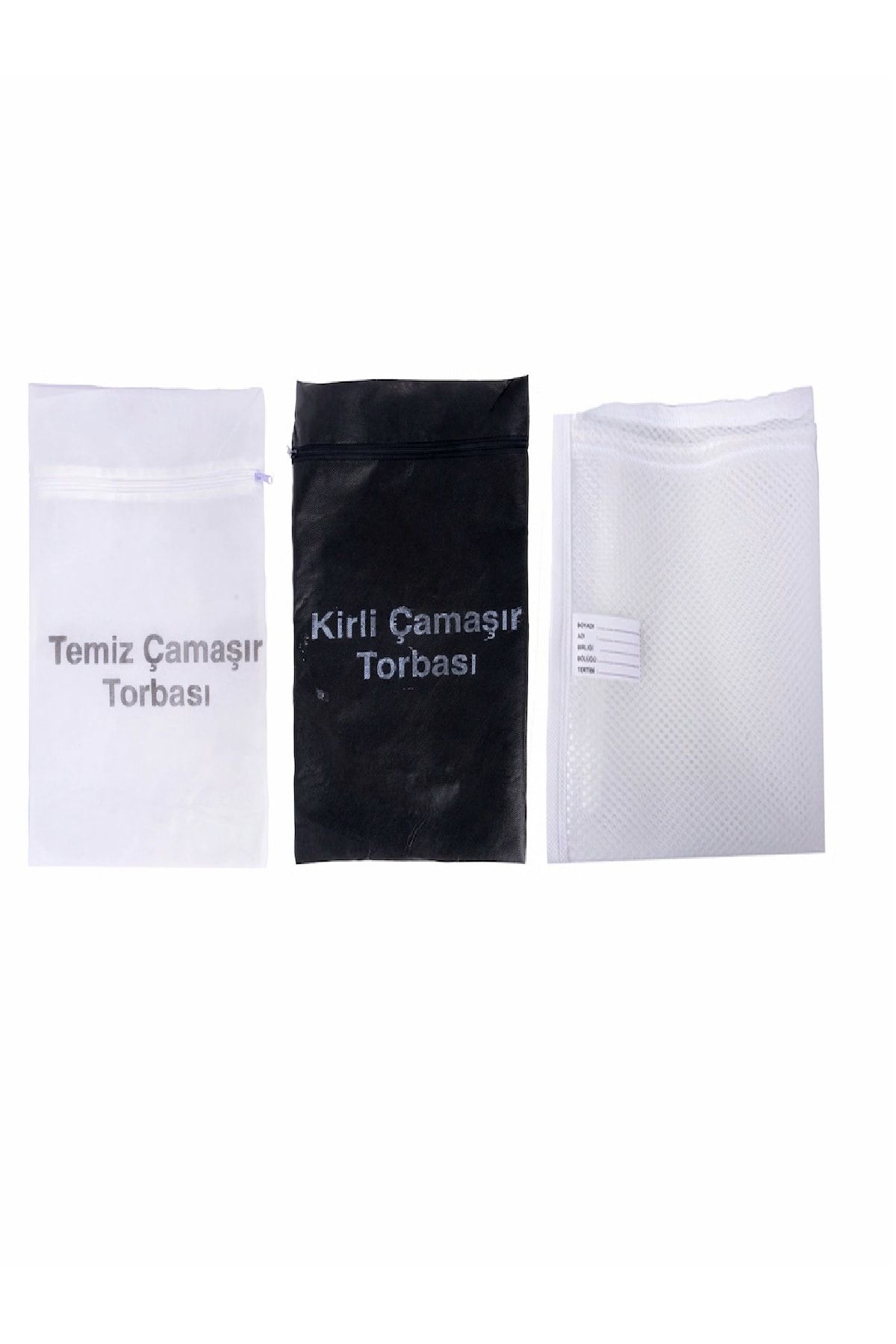 Askeri Kirli-temiz Çamaşır Torbası Ve File Asker Seti