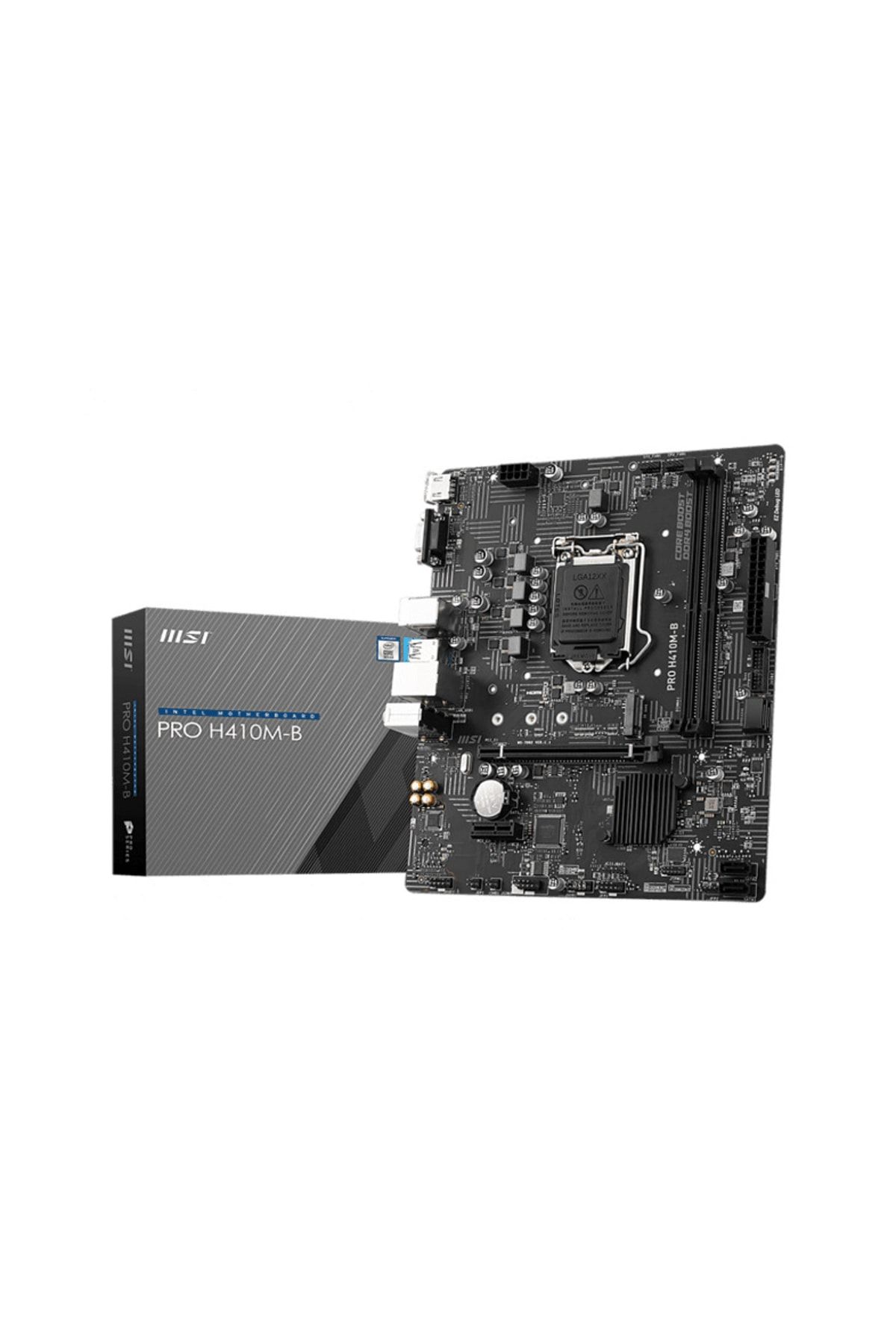 Pro H410m-b 2933mhz Ddr4 M.2 Hdmı Vga 1200p
