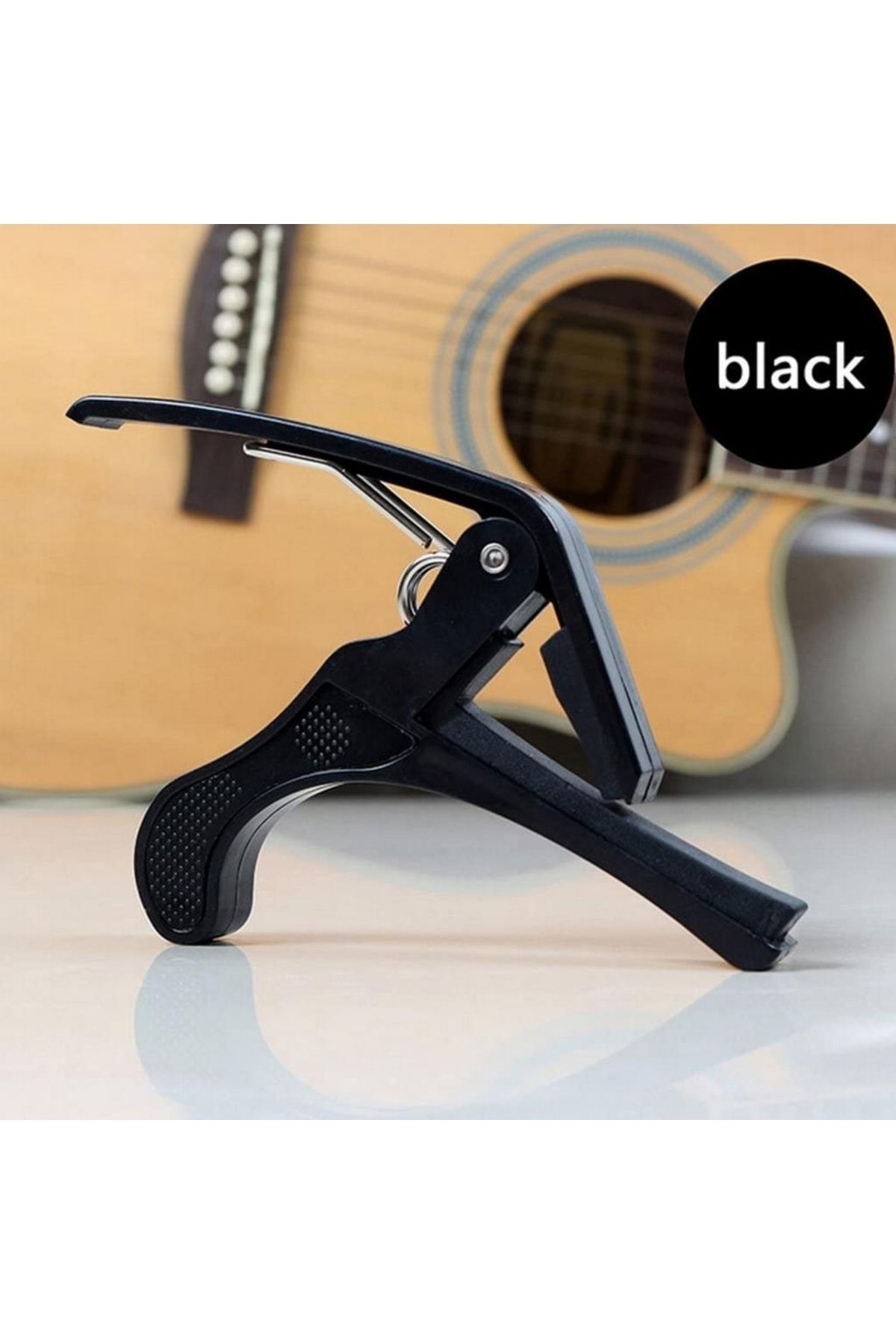 Kaliteli Metal Gitar Bağlama Saz Kaposu - Capo Kelepçe & Sağlam Metal
