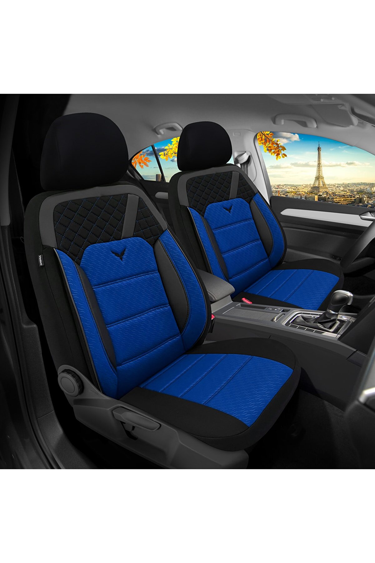 Opel Ampera-e 2017 Uyumlu 1+1 Mavi Koltuk Kılıfı