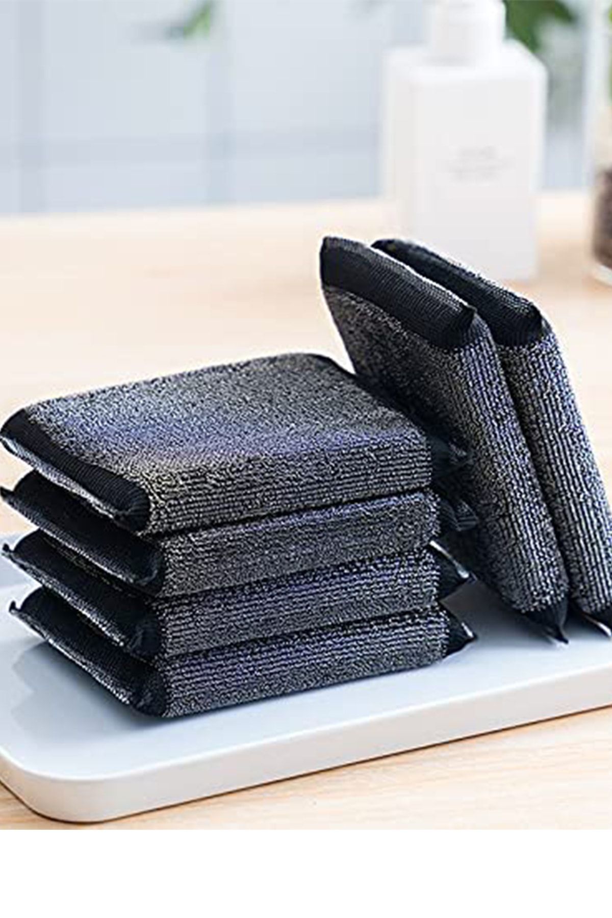 Miss Clean ( 2 Adet ) Sihirli Inox Paslanmaz Telli Bulaşık Süngeri