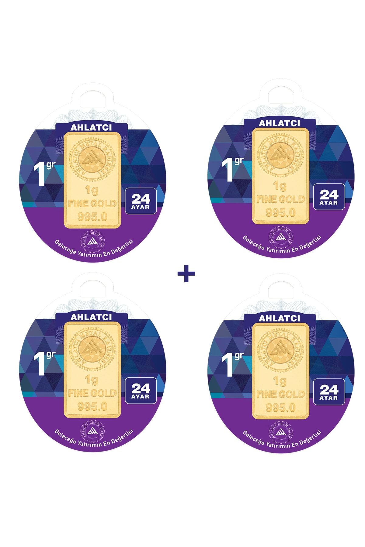 24 Ayar - 4 gram Külçe Altın