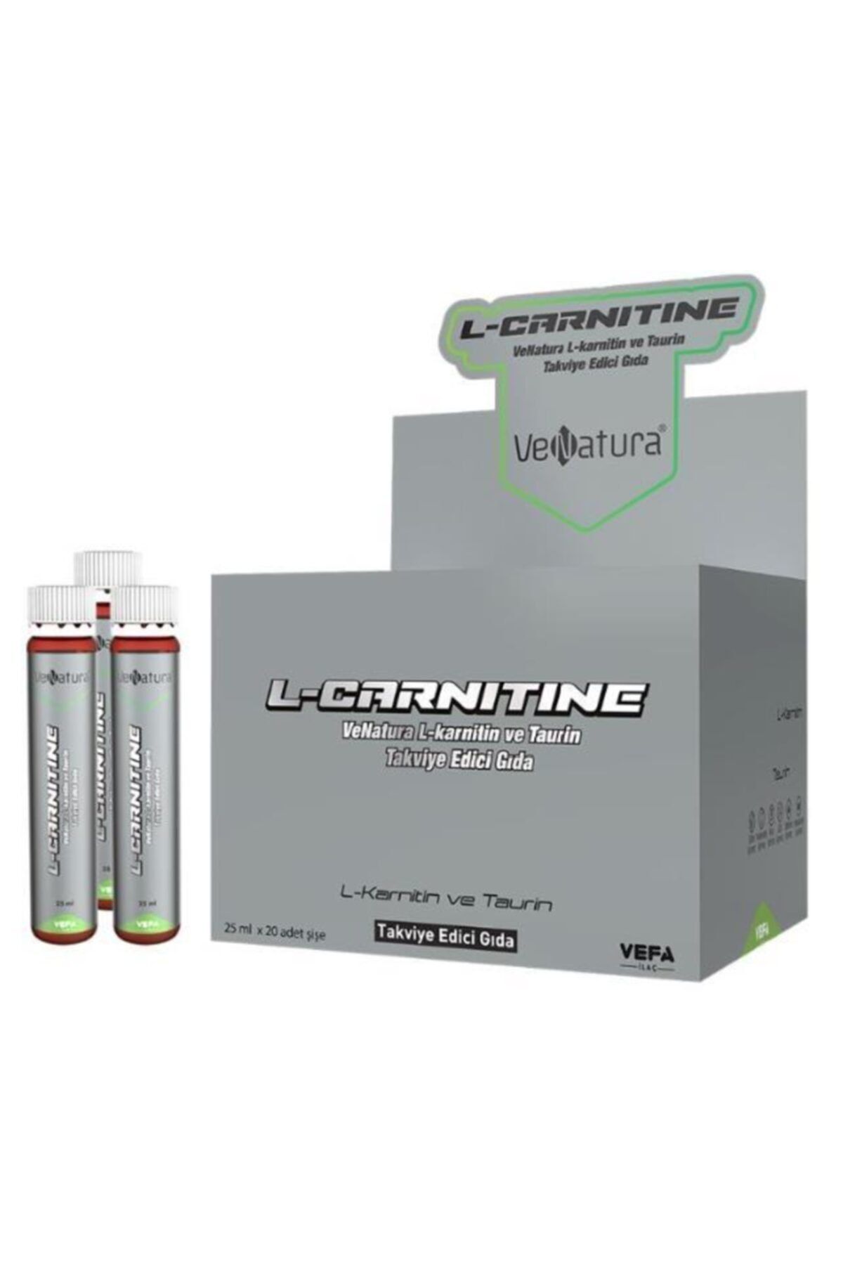 Skt:09/2021 L-carnitine Ve Taurin 25ml X 20 Şişe