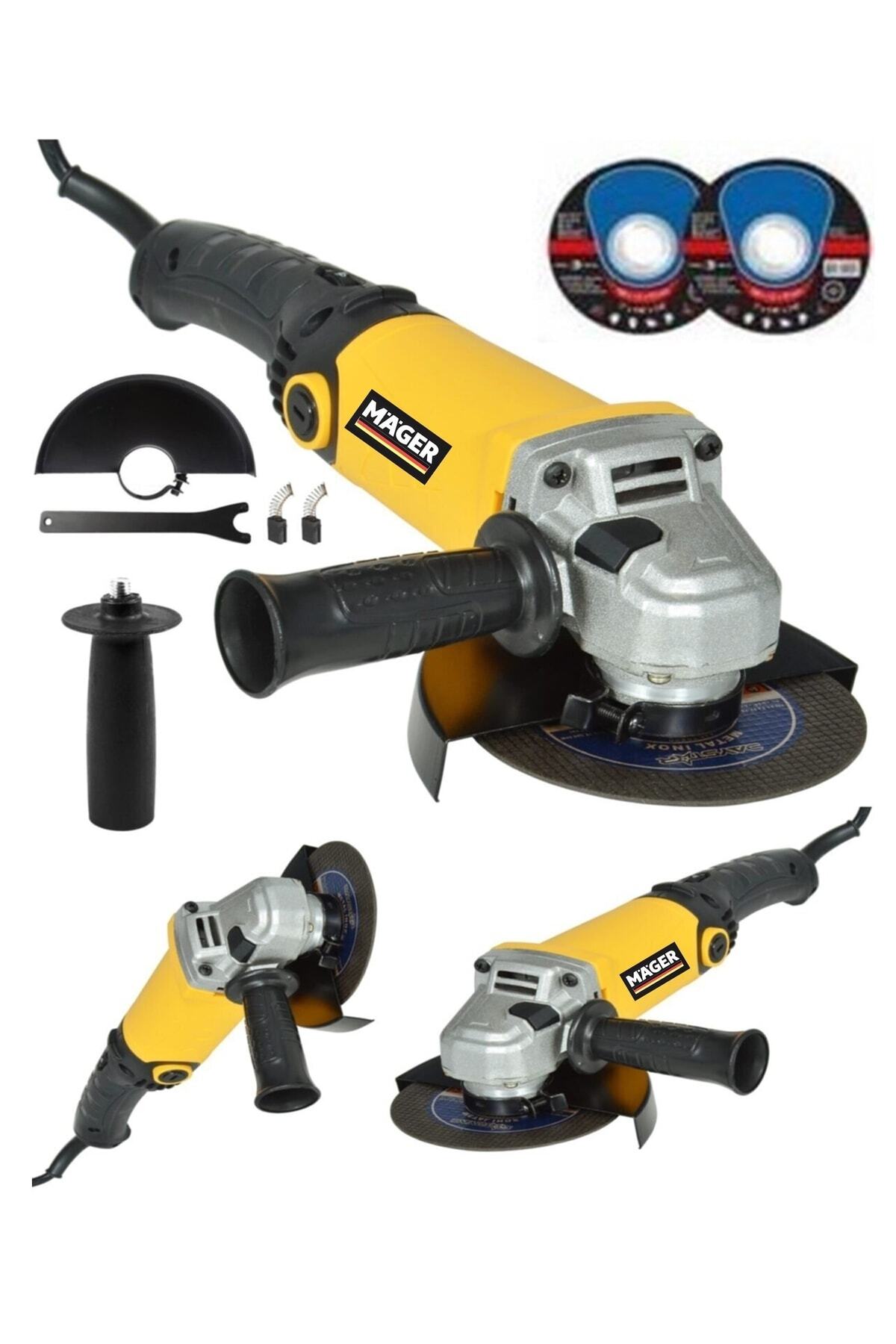 Mgr10125ts 6 Kademe Devir Ayarlı 11000 Rpm Taşlama Makinası Full Servis Güvencesiyle