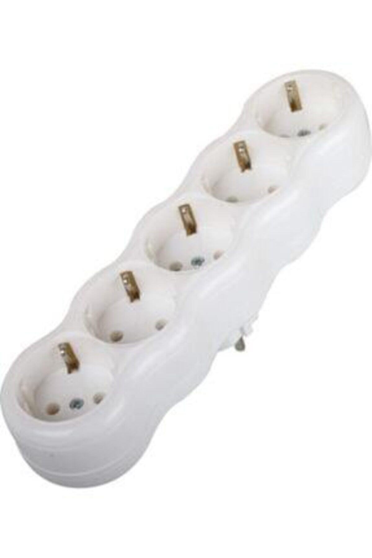 Topraklı Çoklu Fişli Grup Priz 5 Li (beşli) 104-05