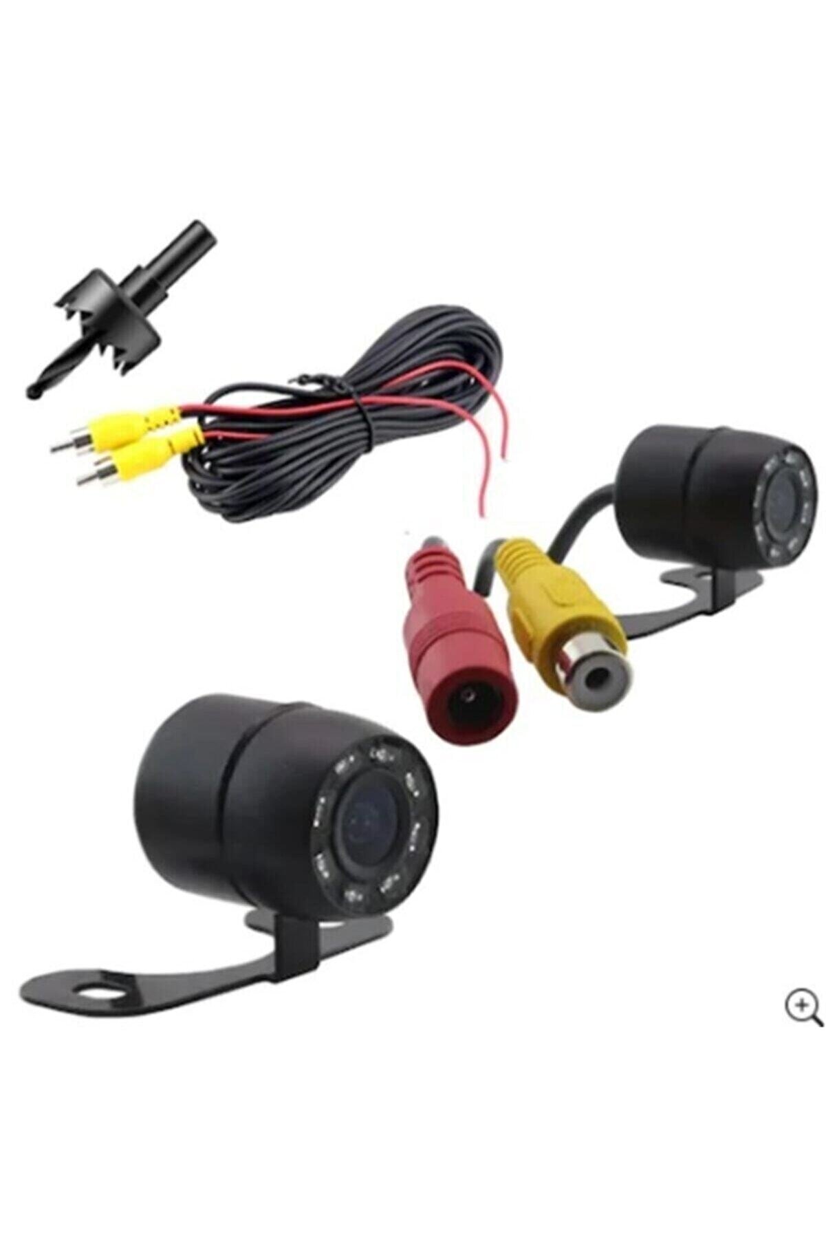 Ön ve Arka Kullanımlı Park Çizgili  İptal Edilebilir 1 Adet Geri Görüş Kamerası