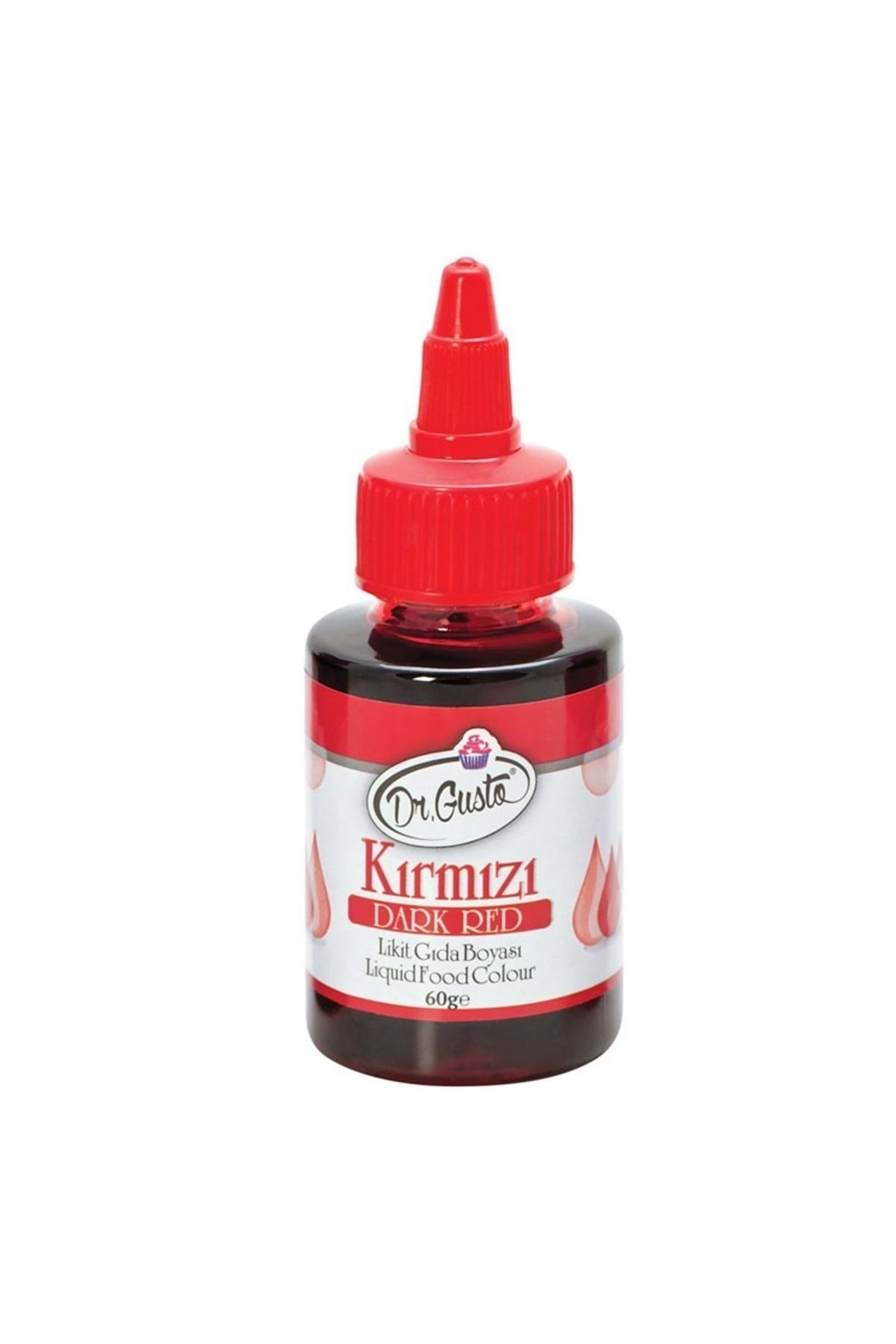Dr Gusto Sıvı Gıda Boyası Kırmızı 60gr