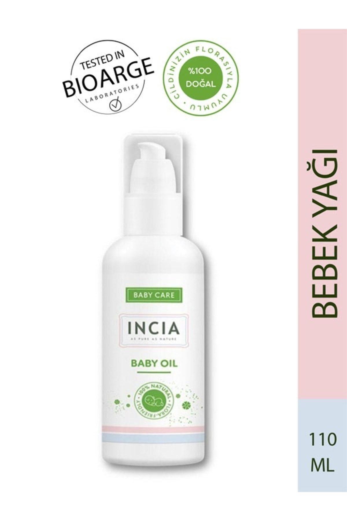 %100 Doğal Bebek Yağı Organik Jojoba Bakım Masaj Yağı Parafinsiz Bitkisel Vegan 110 ml