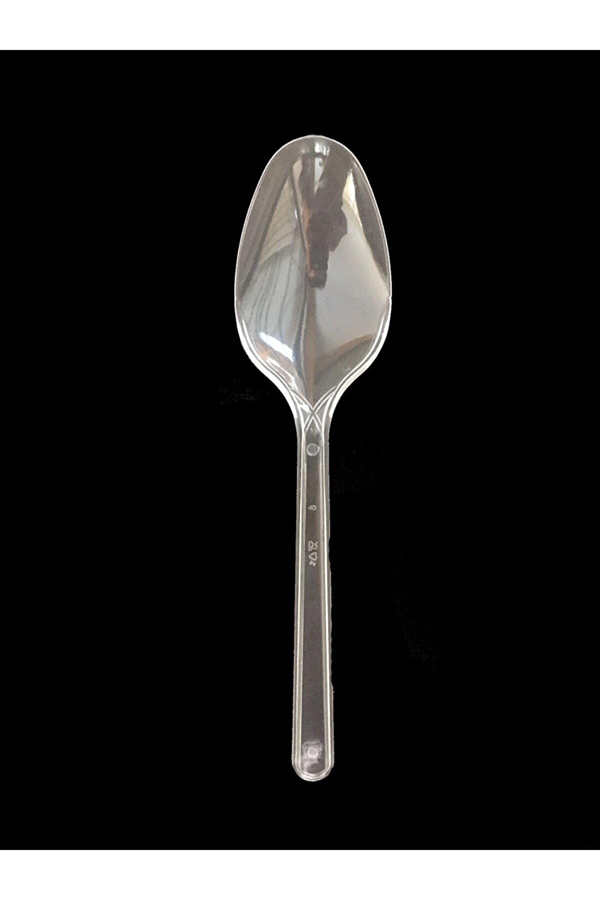 Plastik Lüks Kaşık 50li