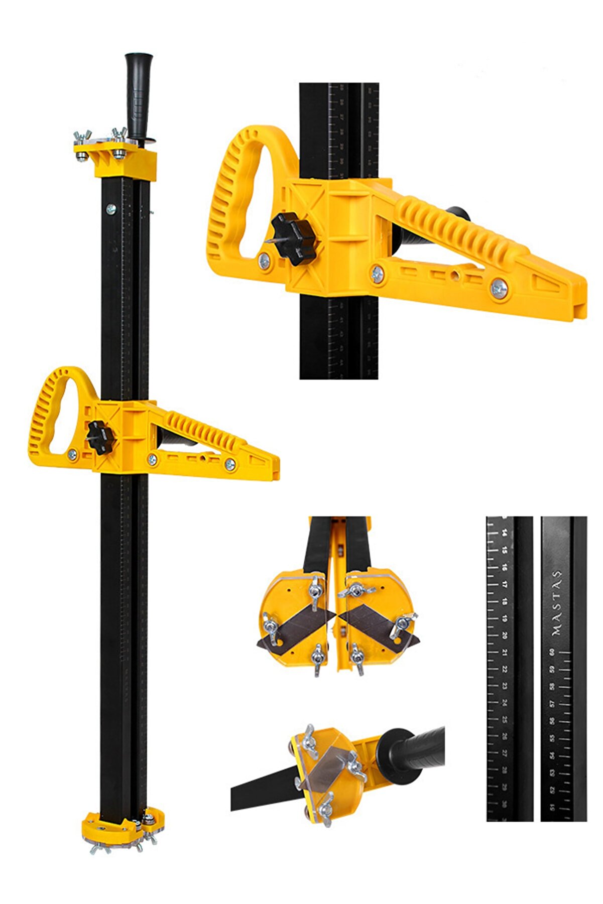 MASTAŞ Masterplus Manuel Alçıpan Kesme Aleti Düz ve Yuvarlak Kesim 60CM