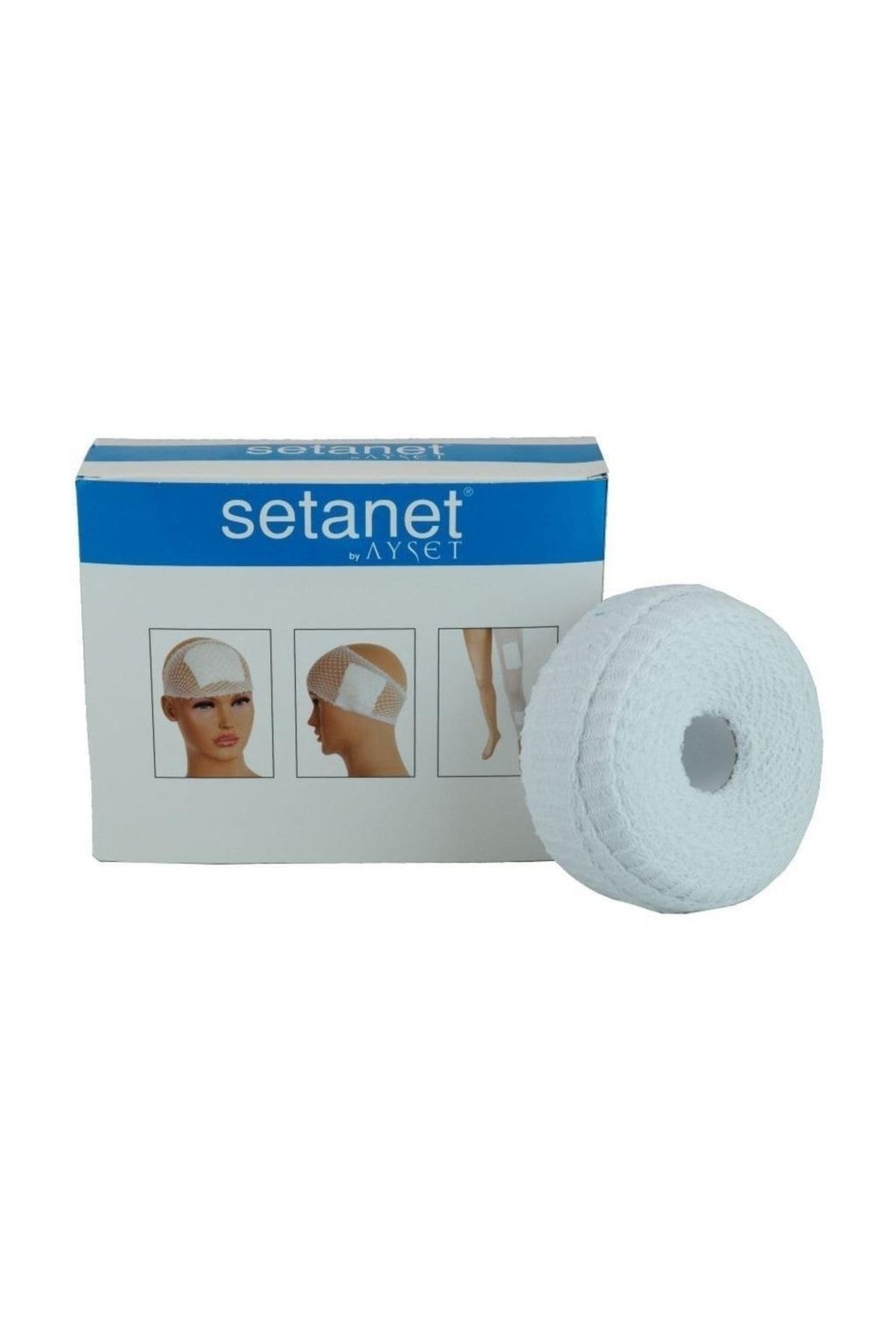 Setanet Elastik File Bandaj (25 METRE) No: 4 Diz, Omuz, Baldır
