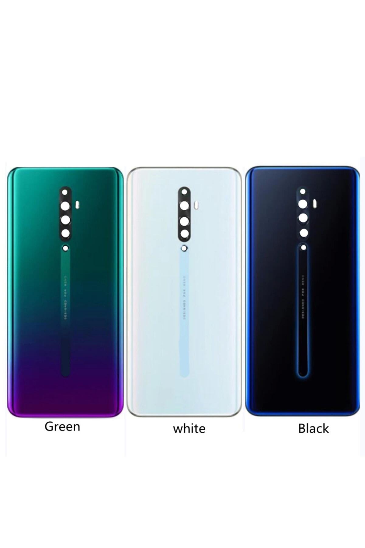 Oppo Reno 2z Arka Kapak Pil Kapağı Siyah Cph1951