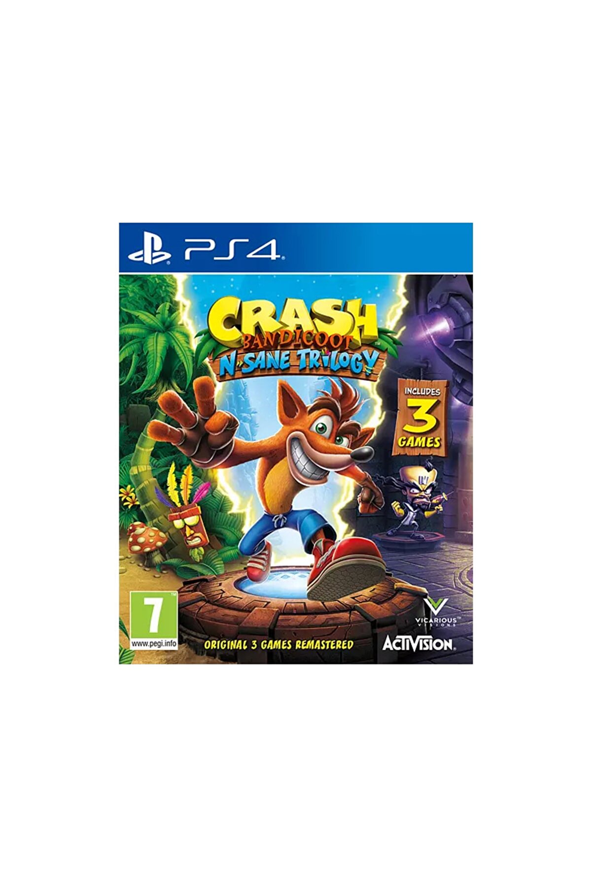 Crash Bandicoot N. Sane Trilogy Ps4 Oyun