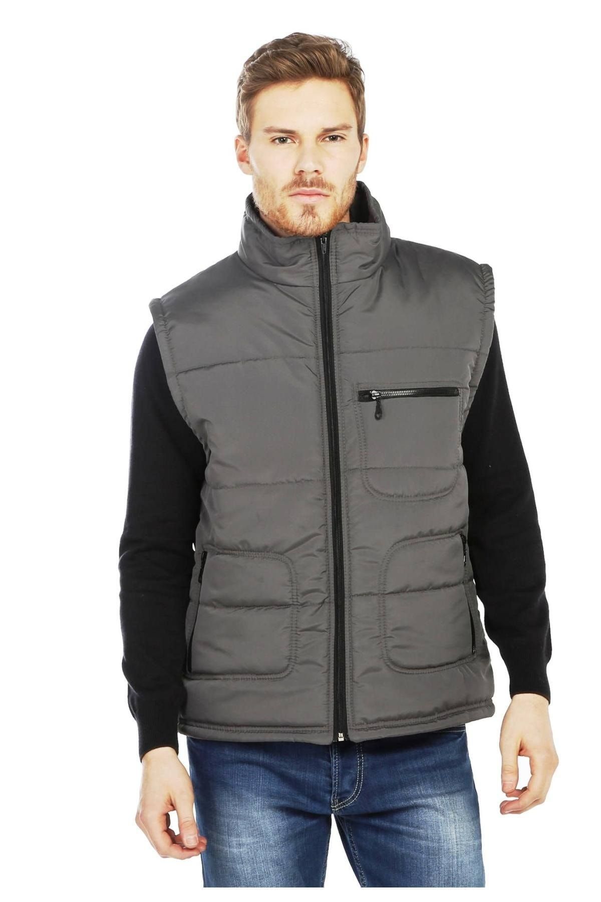 Çok Cepli Polarlı Iş Yelek S-6xl Bedenler