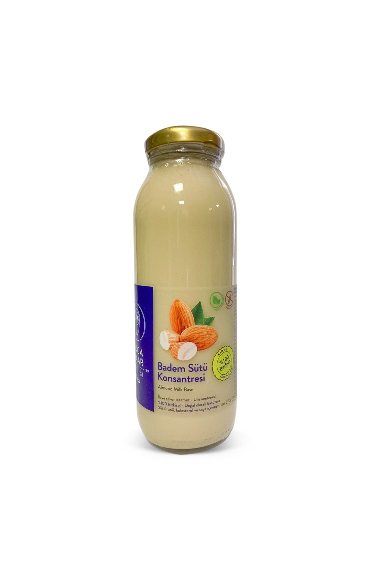 Badem Sütü Konsantresi (%100 Badem) 270gr