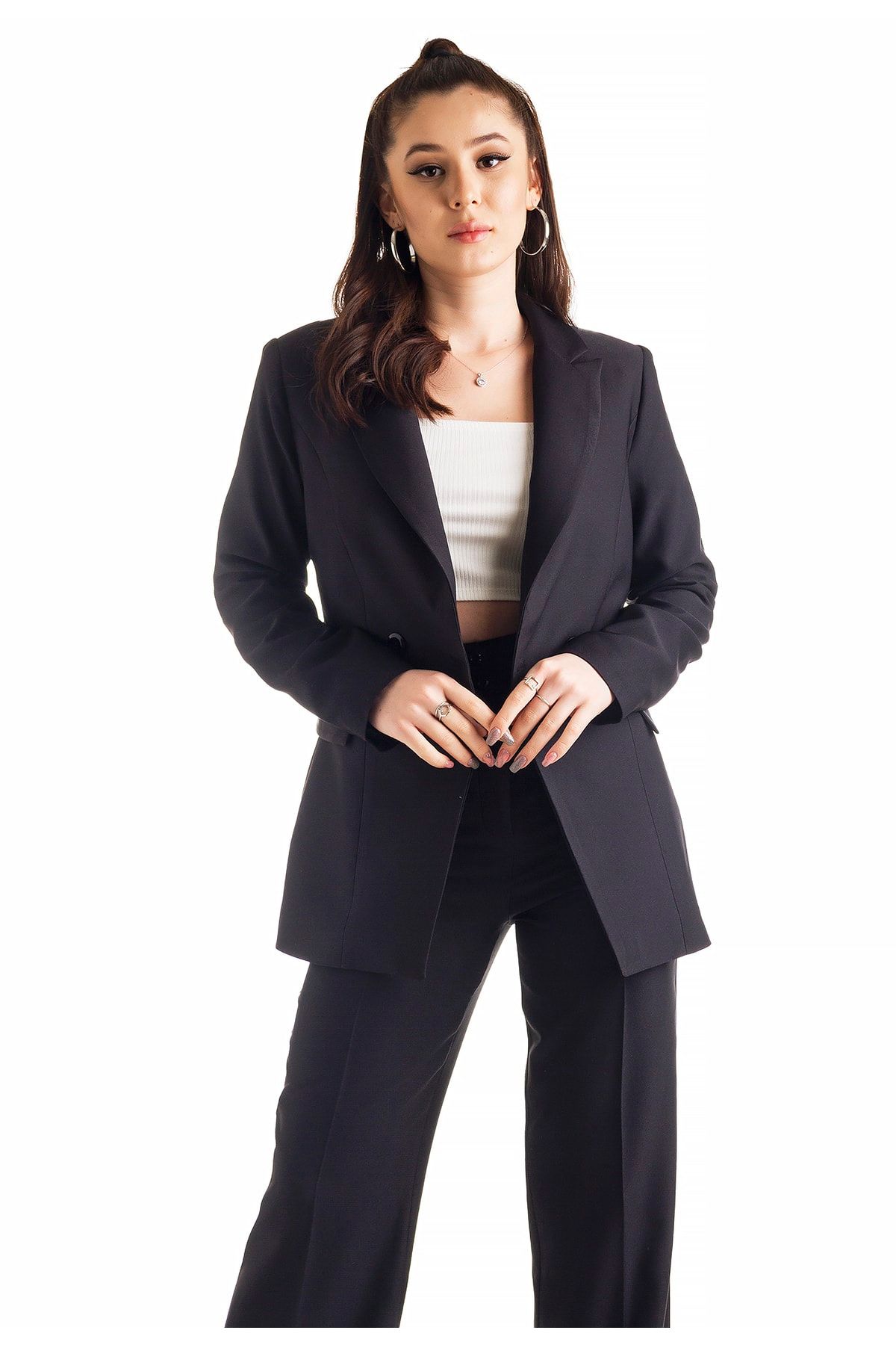 Blazer Takım Siyah - Zima Serisi