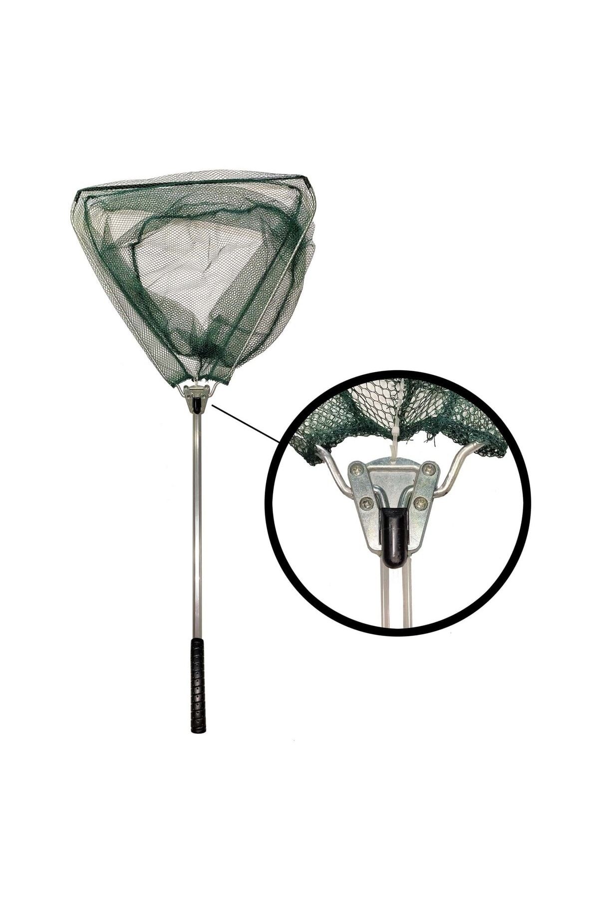 Katlanabilir Üçgen Karides Ve Balık Kepçesi 90 cm