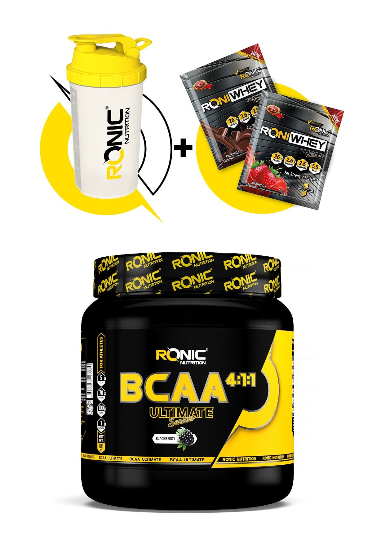 Bcaa Ultimate 4.1.1 800 G (BÖĞÜRTLEN AROMALI)