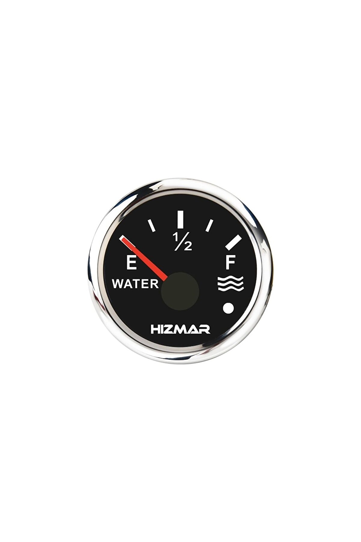 Marka Su Seviye Göstergesi Siyah - Alarm Mod - Karavan & Tekne