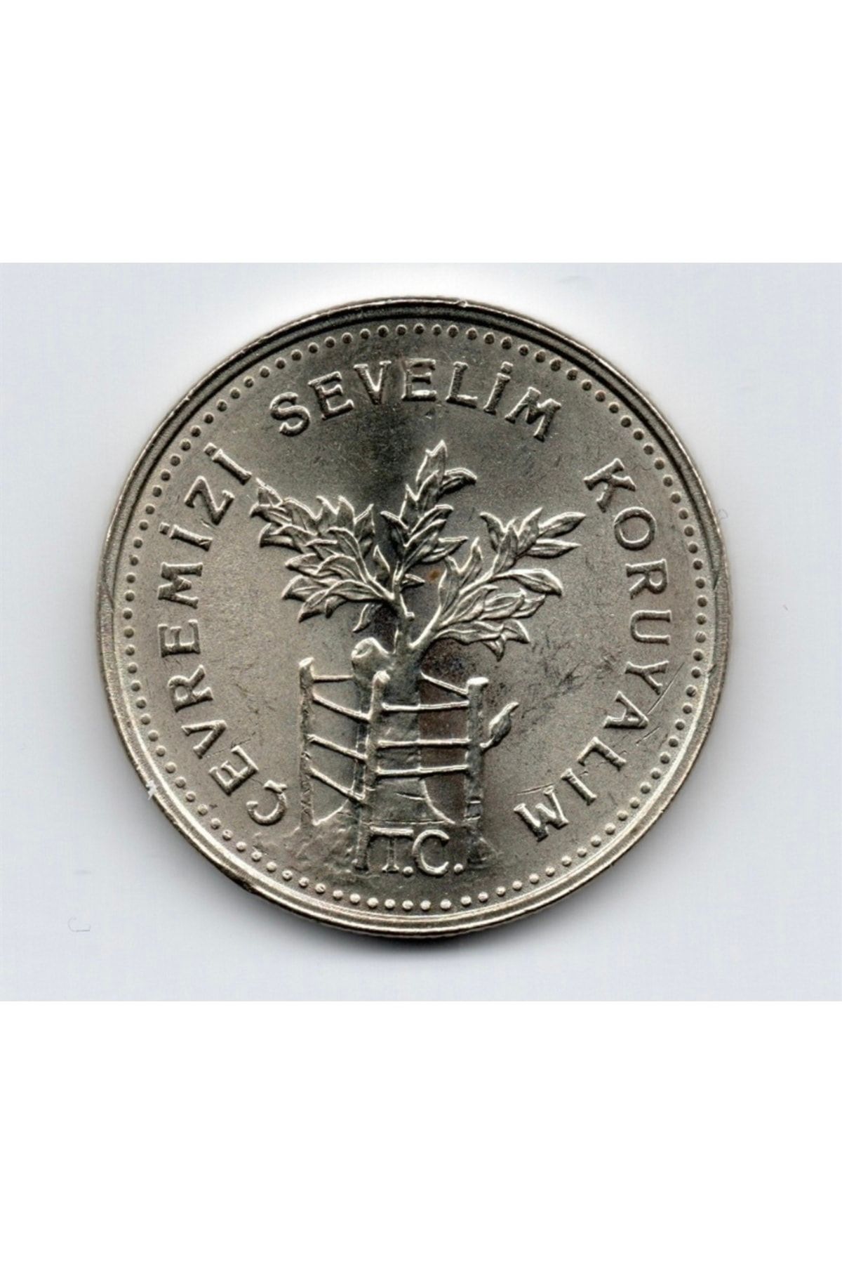 Koleksiyonluk 1000 Lira Çevremizi Sevelim Koruyalım 1990 Yılı Hatıra Para