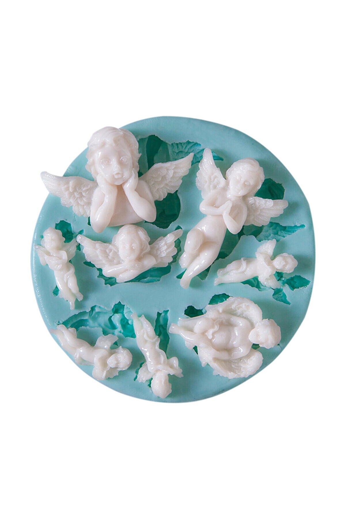 8'li Minik Melekler Silikon Kalıbı