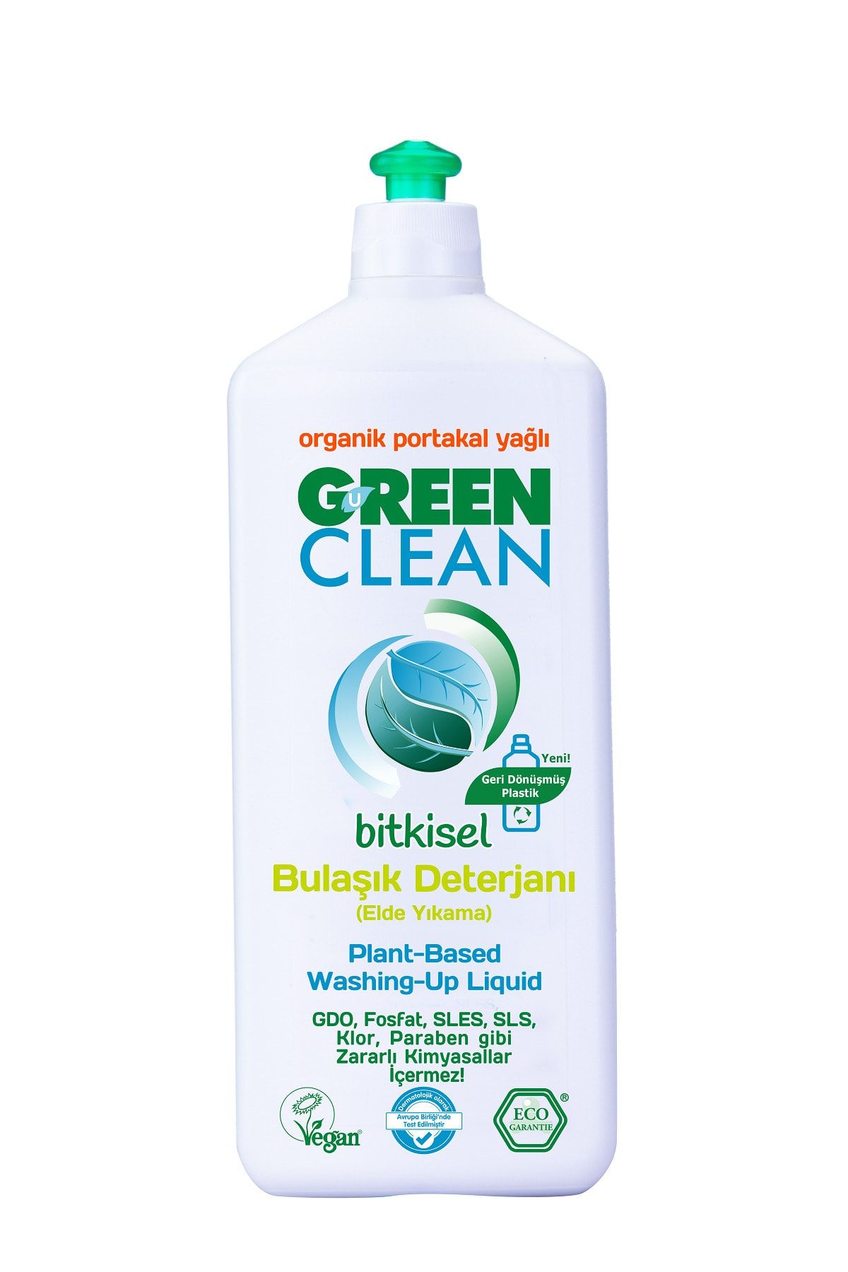 Organik Portakal Yağlı Bitkisel Bulaşık Deterjanı 730 Ml.