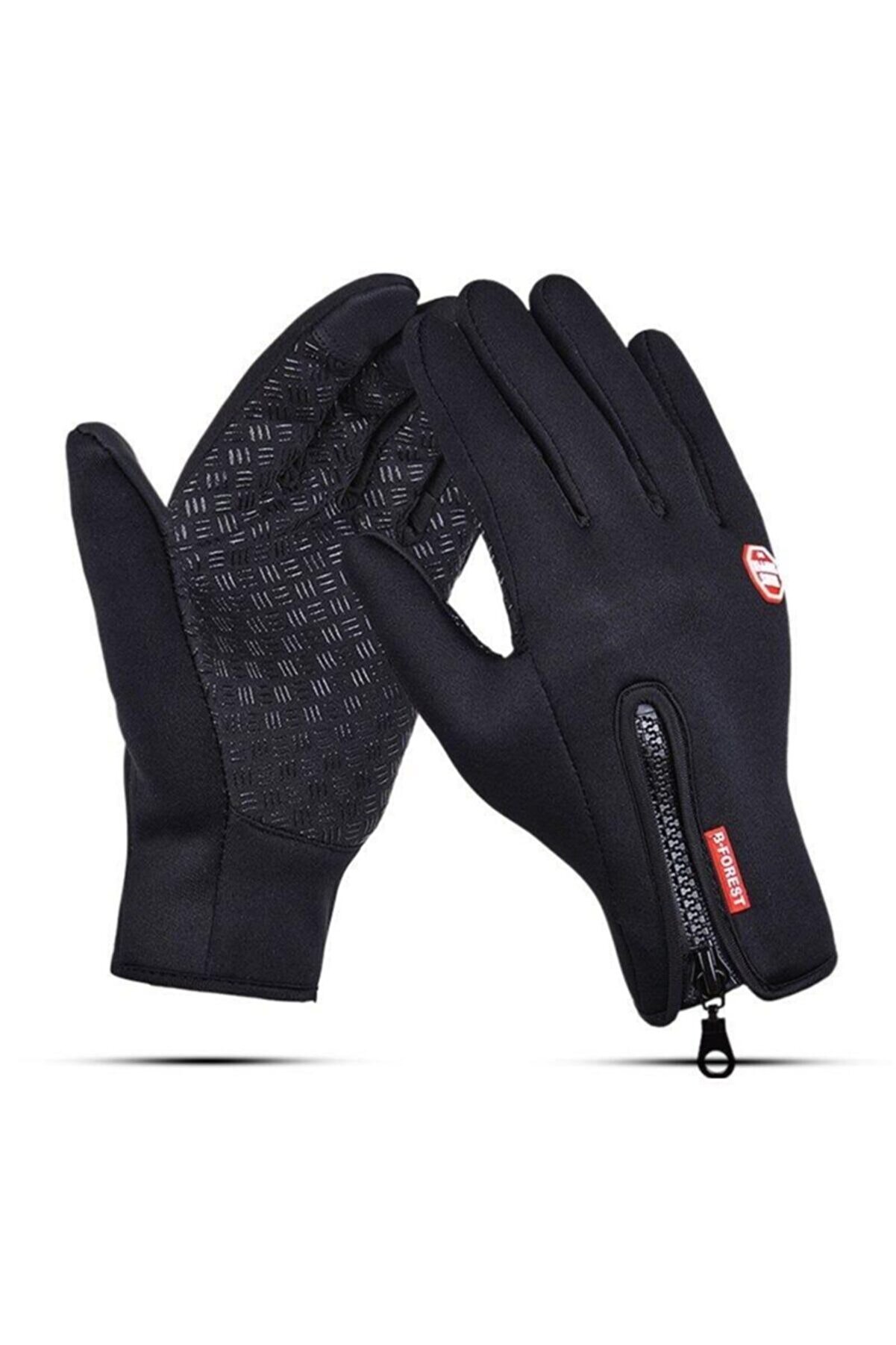 Dokunmatik Rüzgar Geçirmez Kaymaz Unisex Eldiven