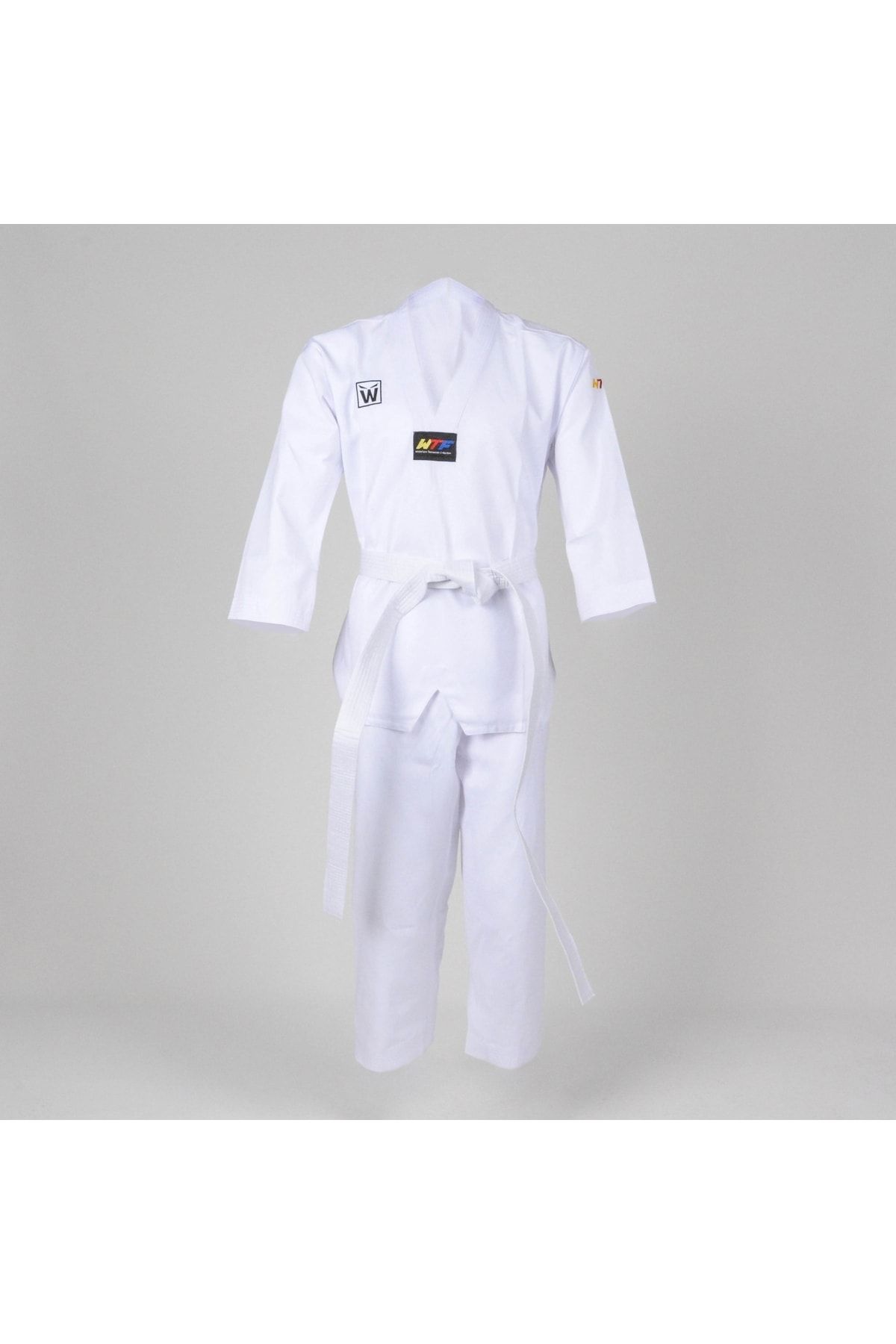 Taekwondo Elbisesi - Tekvando Elbisesi - Acemi Dobok - Beyaz Yaka Taekwondo Elbisesi