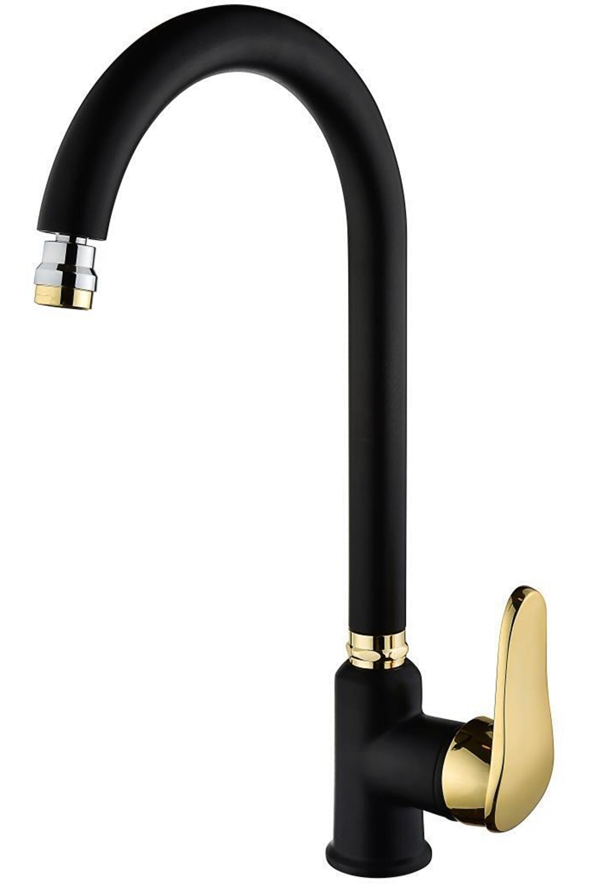 Diamond Deluxe 360° Bide Gold Siyah Mutfak Evye Bataryası