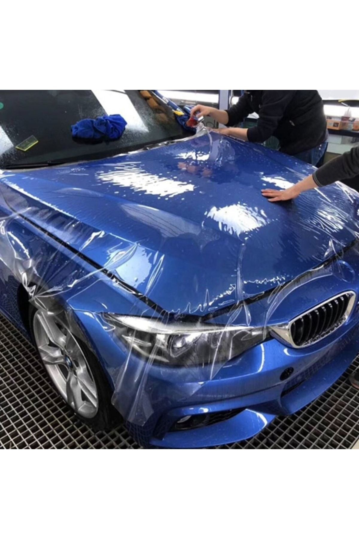 Kaput Koruma Filmi Poliüretan Ppf-tph Boya Koruma Filmi 150mikron 152 Cm X 15 Mtr