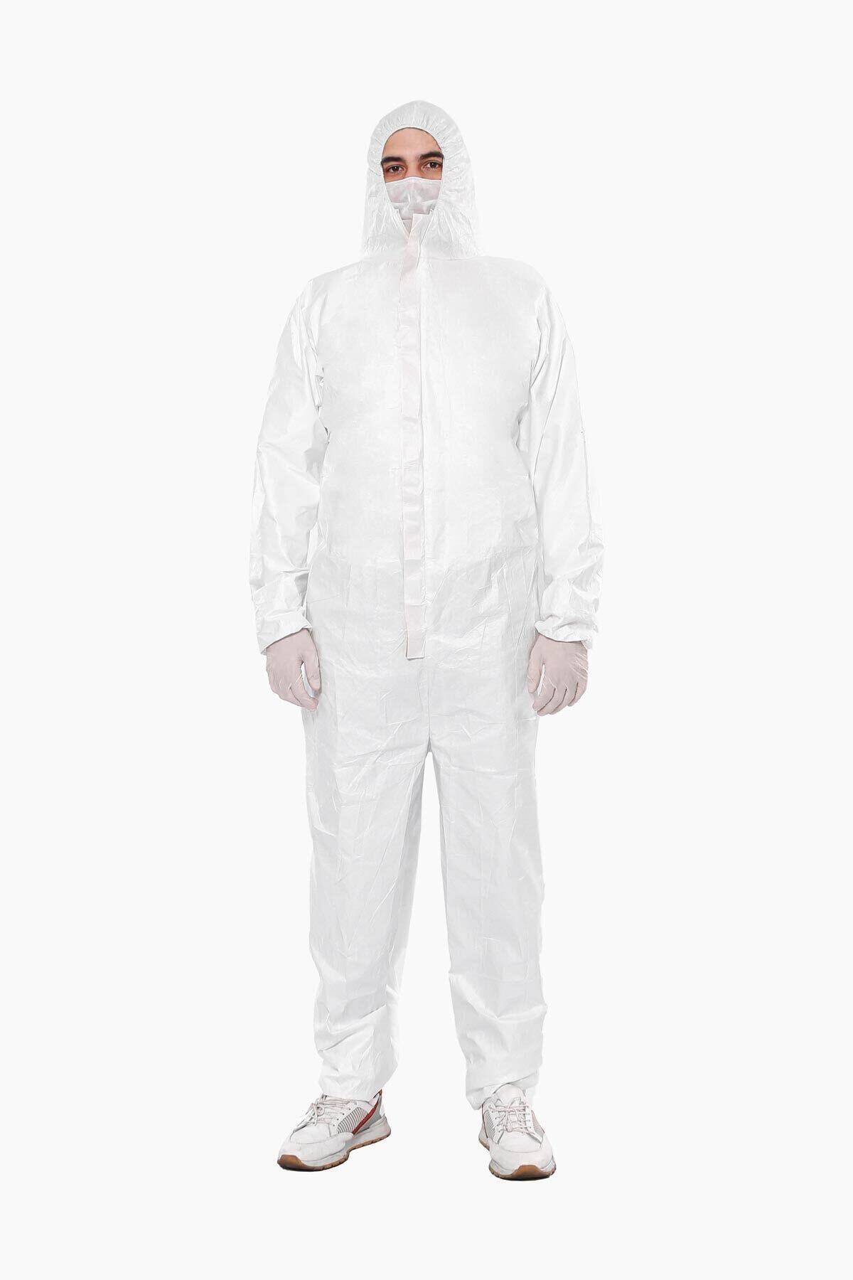 Tek Kullanımlık Koruyucu Tulum Sertifikalı Tip 5/6