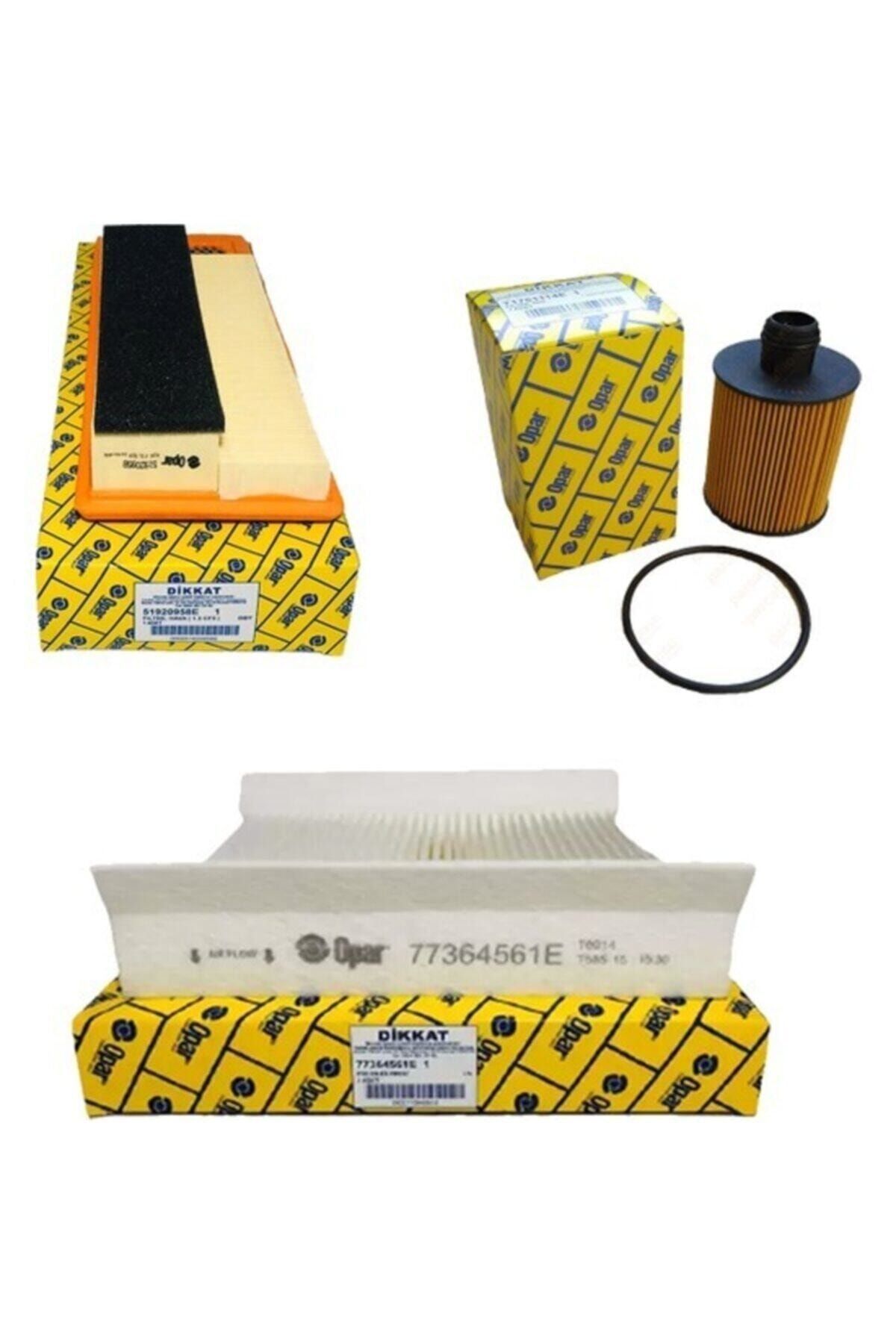 Fiat Linea Euro 5 1.3 Multijet Uyumlu 16v Filtre Bakım Seti 2012-2018 Model Uyumlu