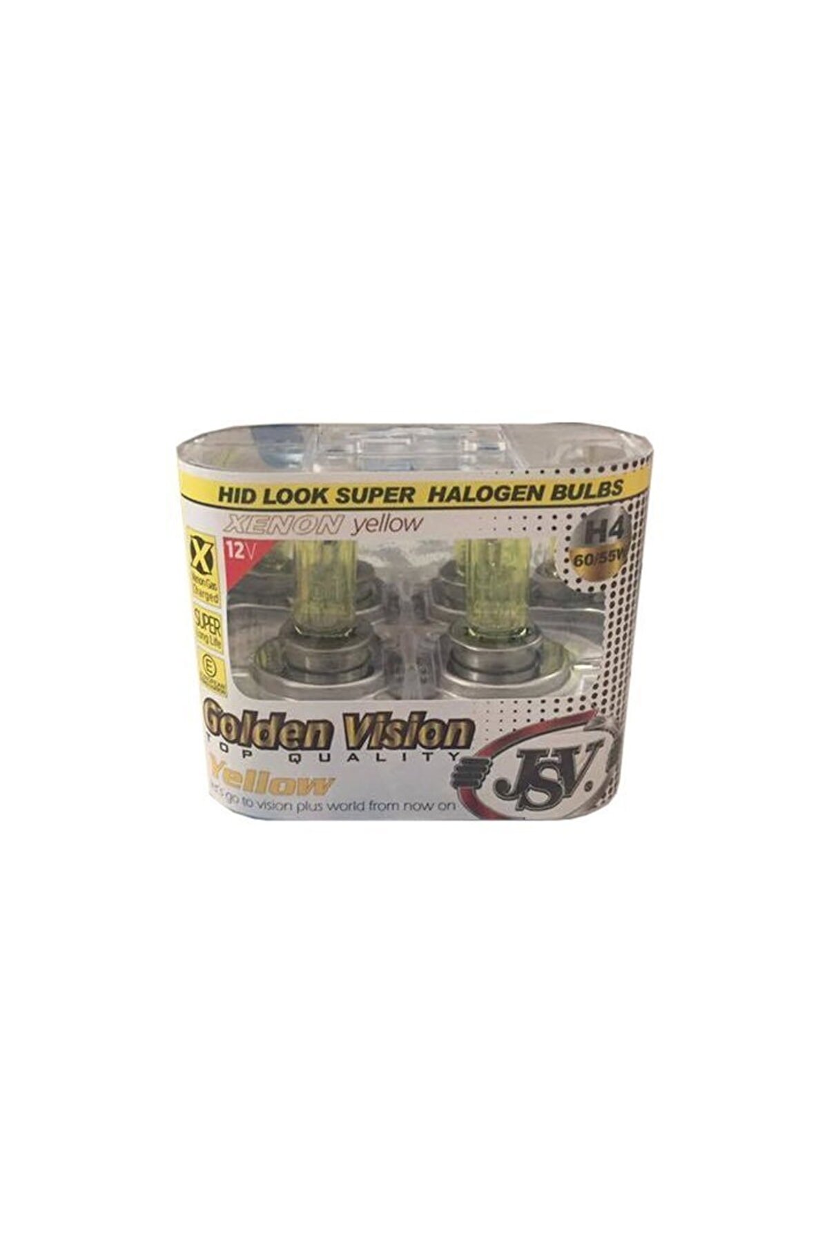 Far Ampül Sarı Işık H4 Jsv Racıng Halogen